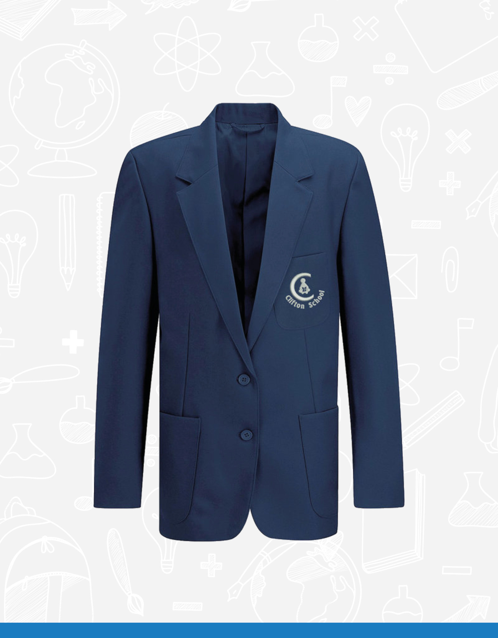 Banner Clifton School Girls Blazer (1UB)