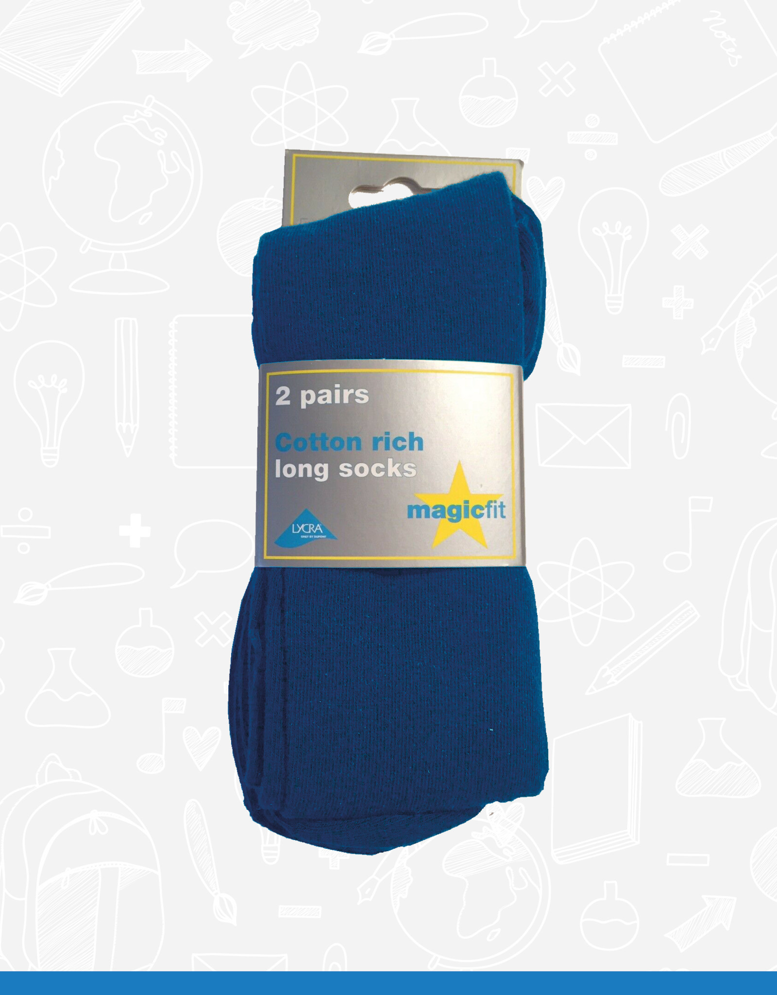 MagicFit Long Socks (2 Pack) (15/RO/2)