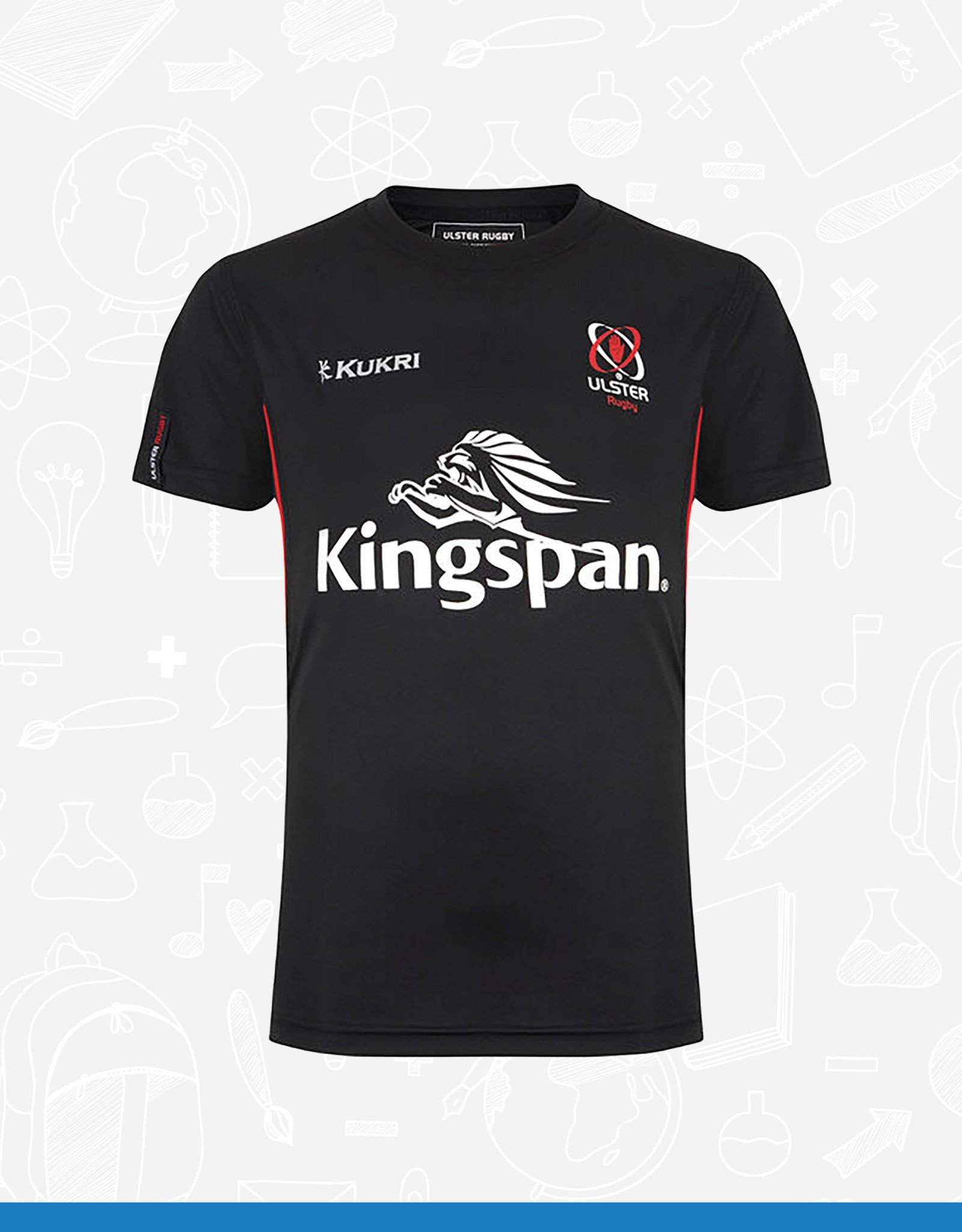 Kukri Ulster Rugby Kids Performance T-Shirt
