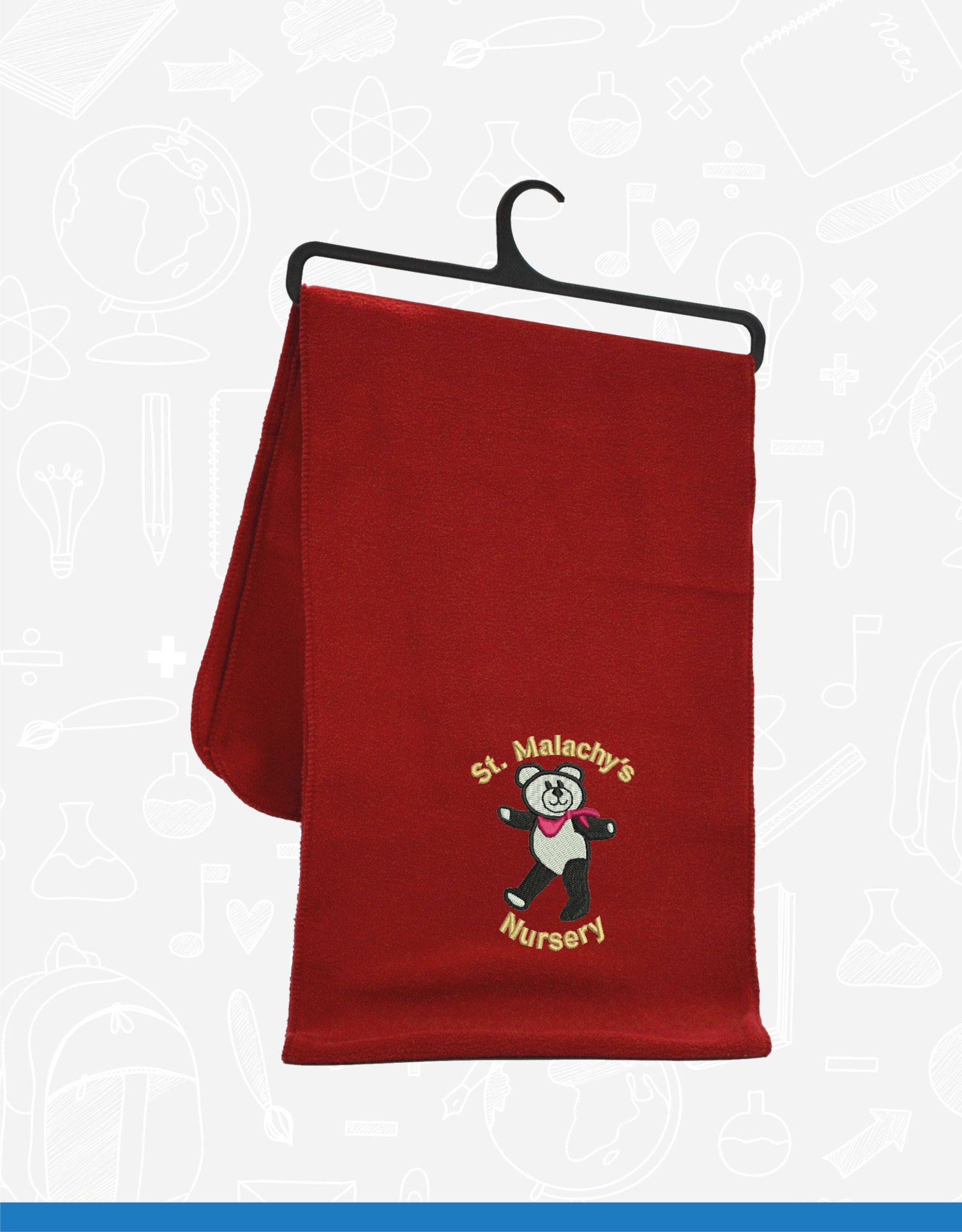 William Turner St Malachy's  Nursery Fleece Scarf (FS99)