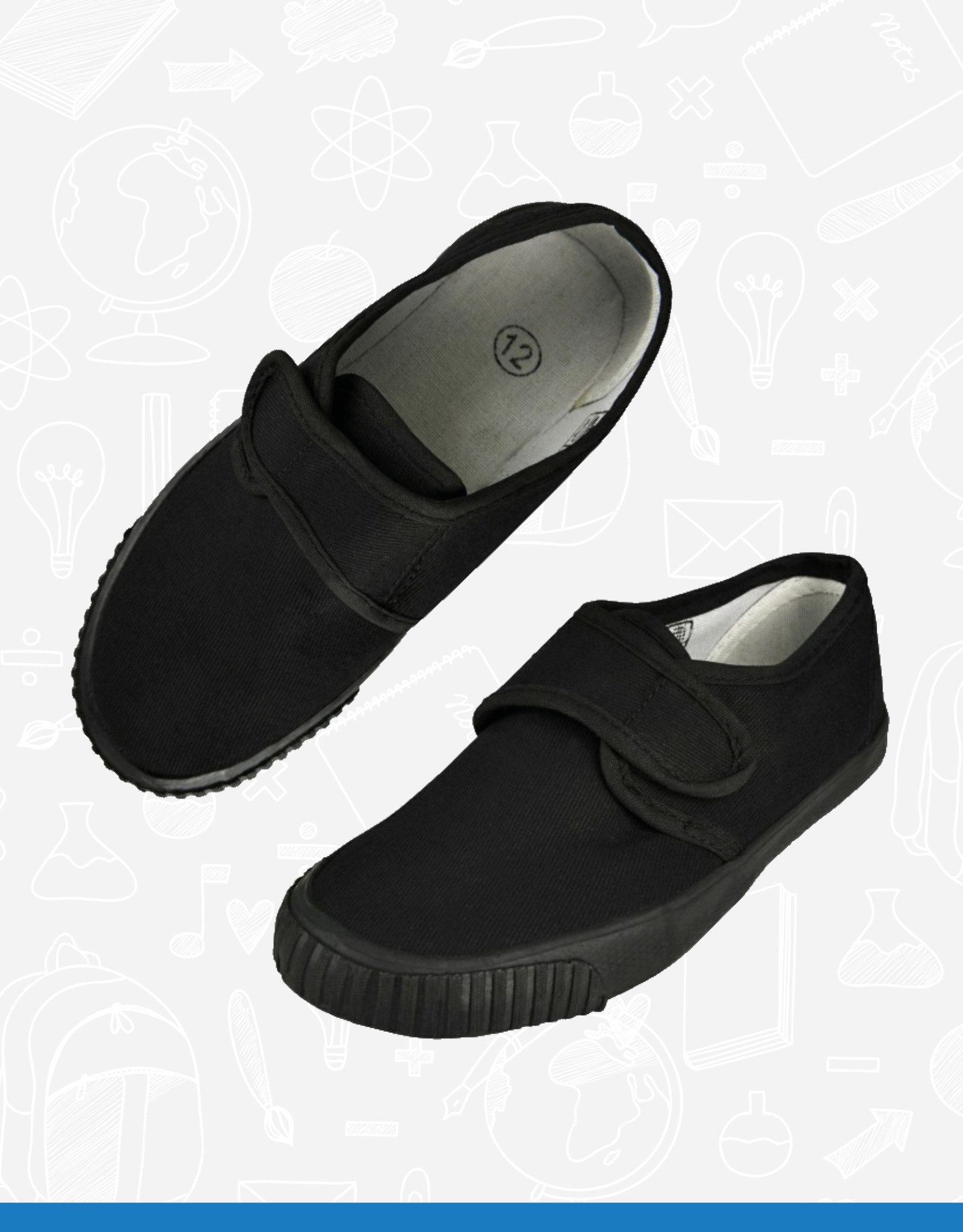 Innovation Velcro plimsole  - PLV