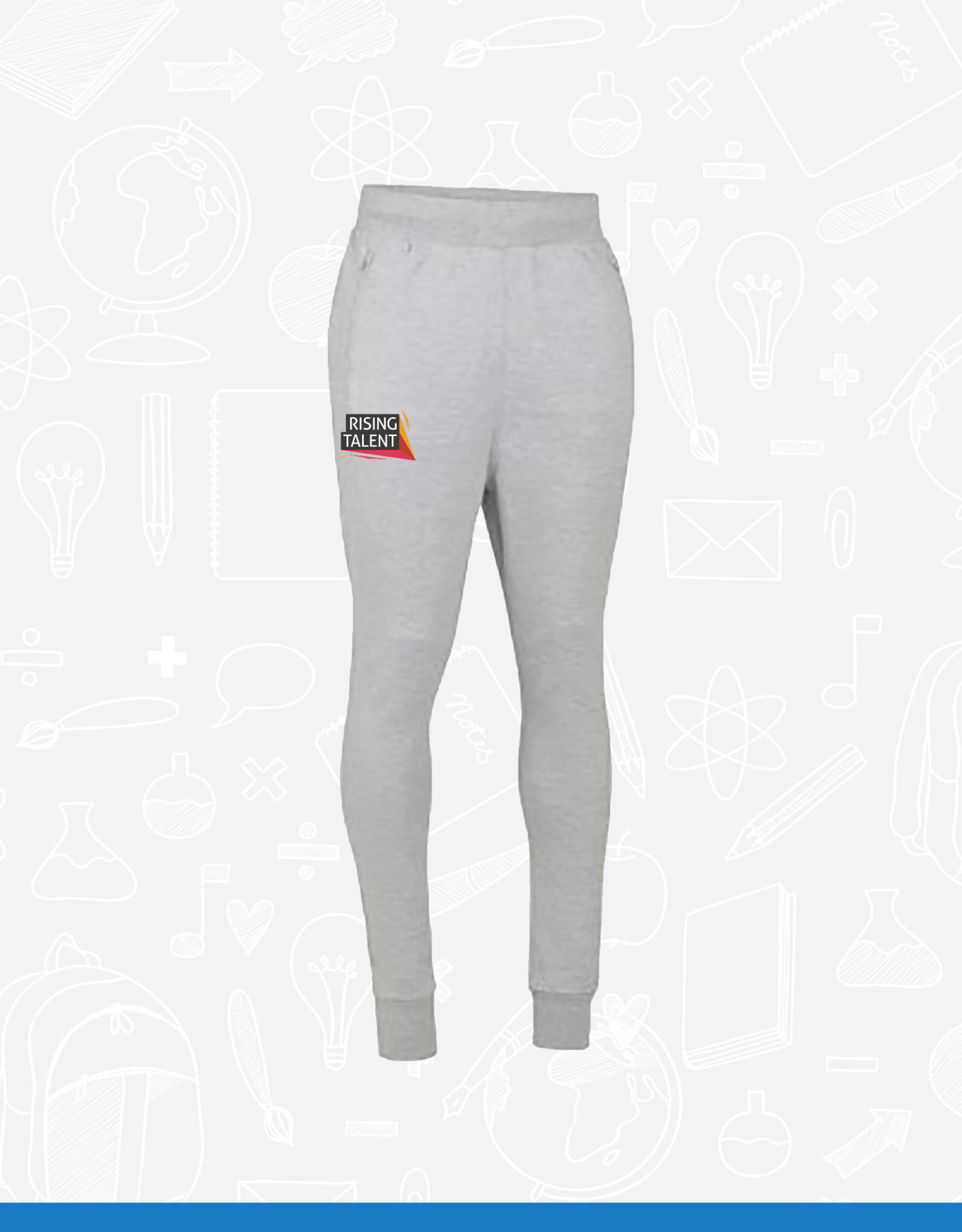 AWDis Rising Talent Drop Crotch Joggers (JH073)