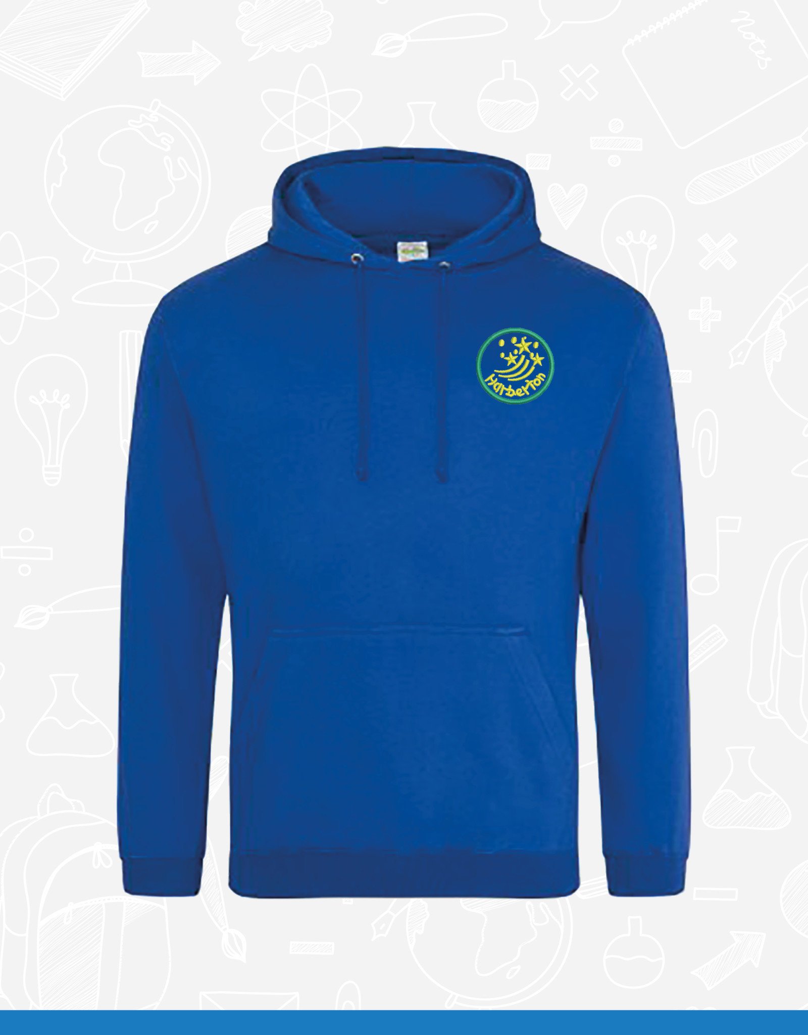 AWDis Harberton Post Primary Hoodie (JH001)