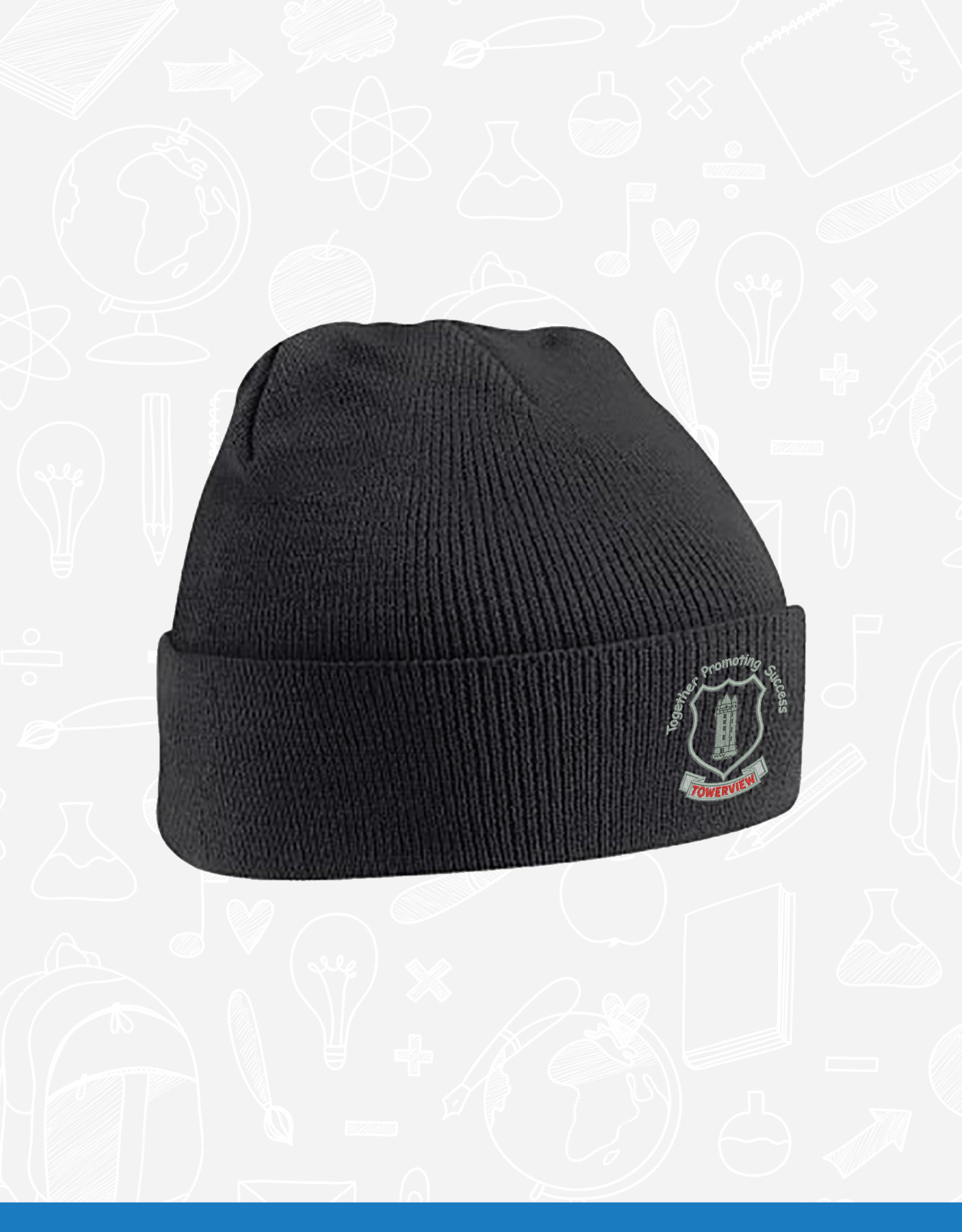 Beechfield Towerview Primary Beanie (BB45B)