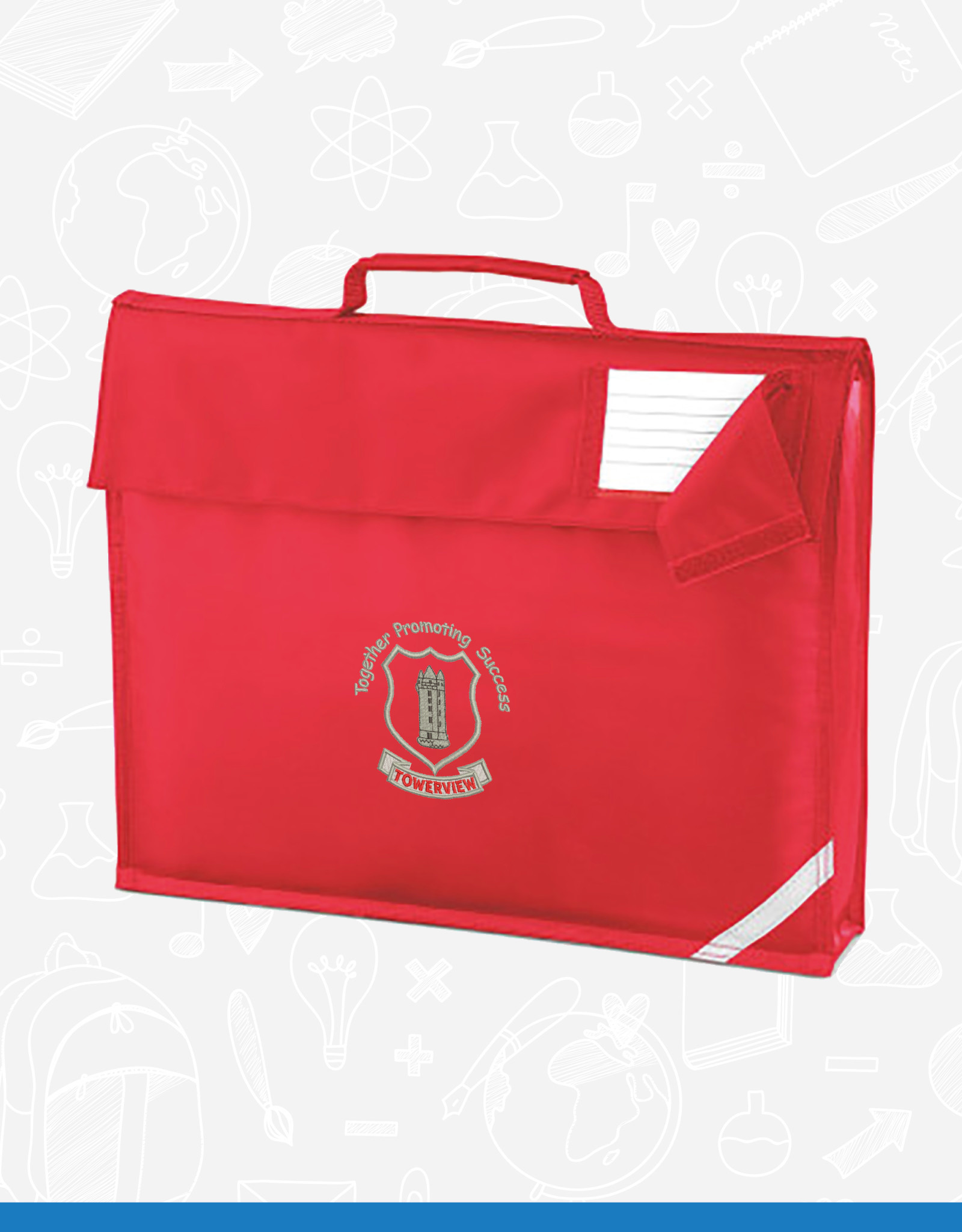 Quadra Towerview Primary Book Bag (QD51)