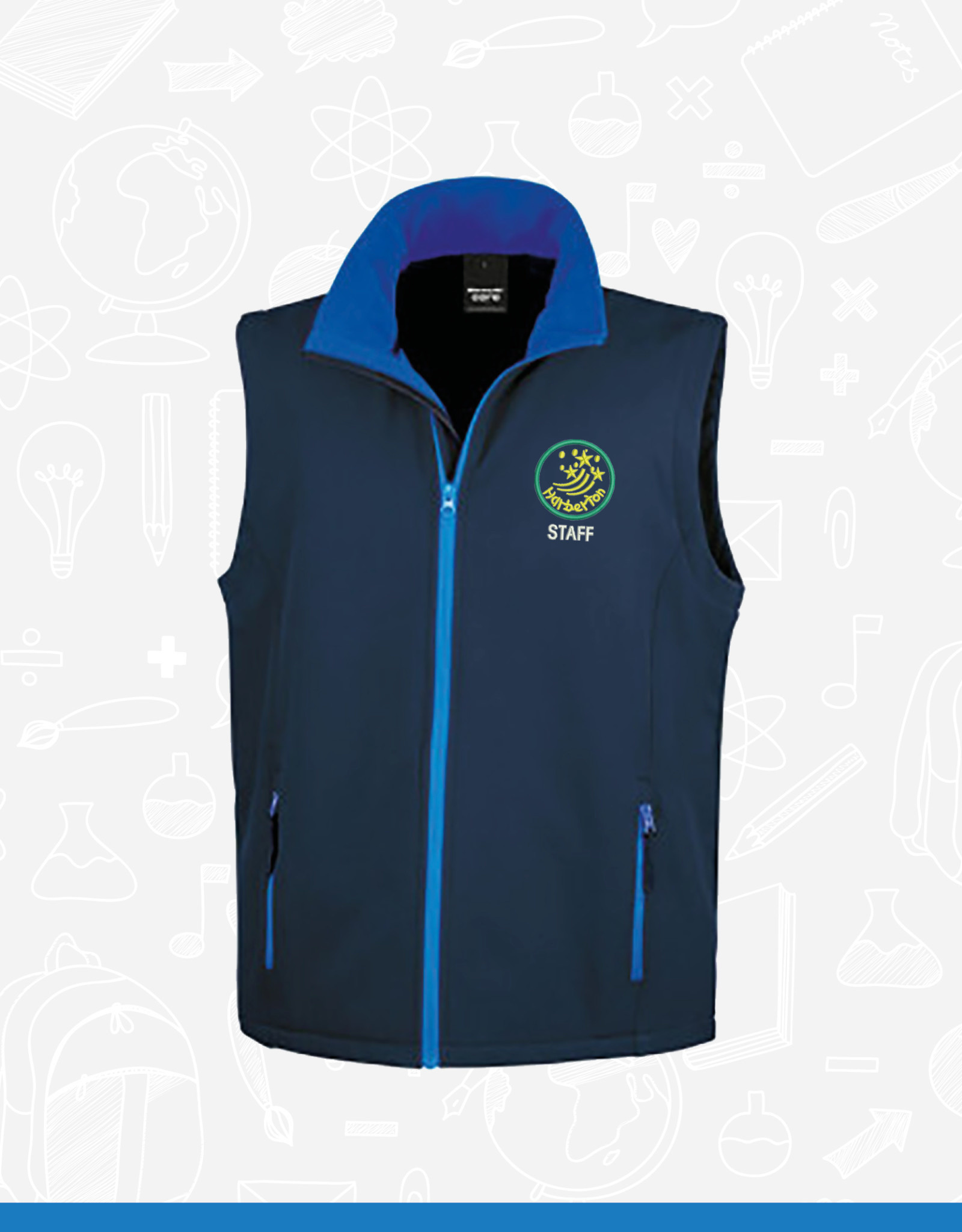 Result Harberton Staff Softshell Gilet (RS232M)