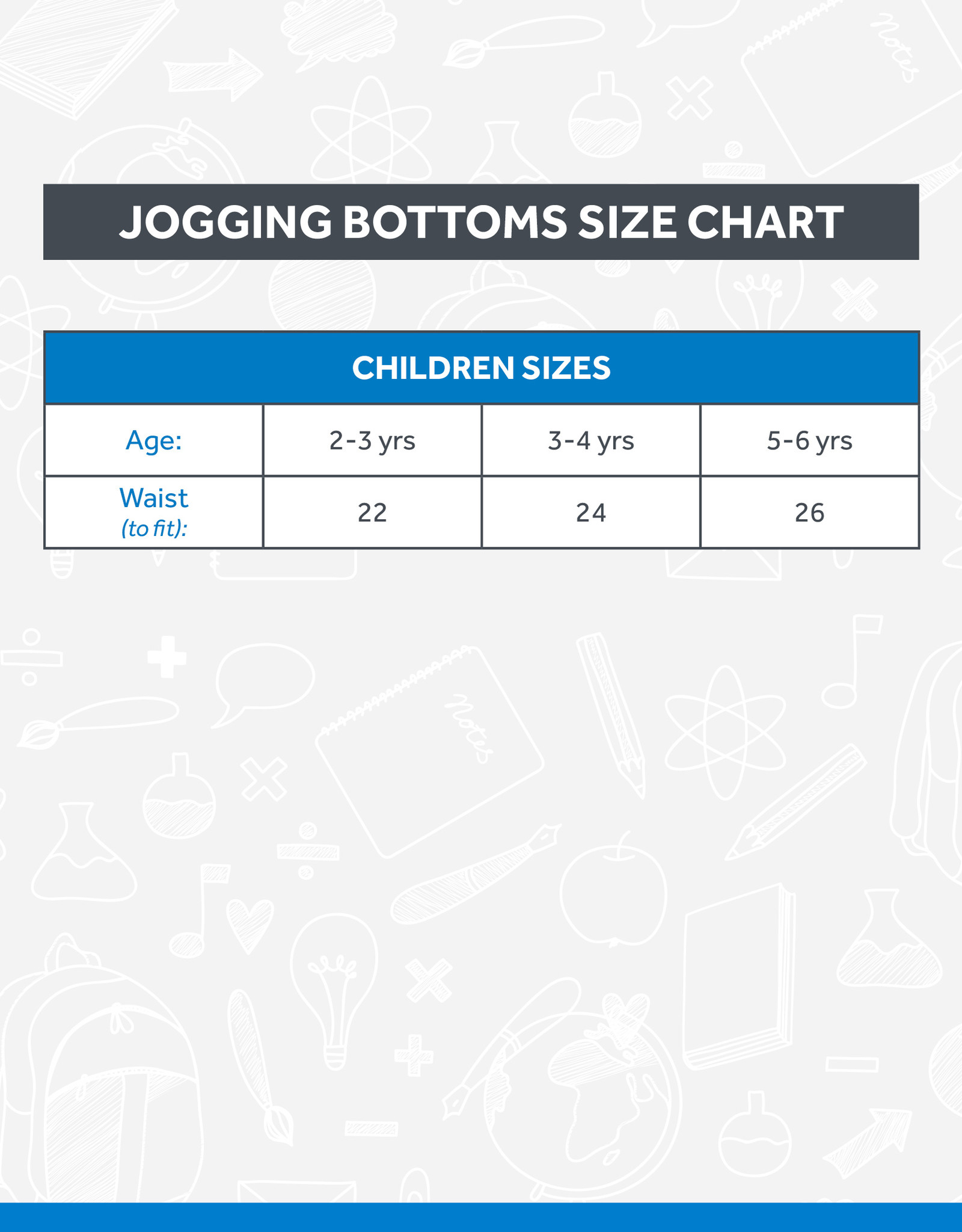 DT Towerview Nursery Jog Bottoms (DT)