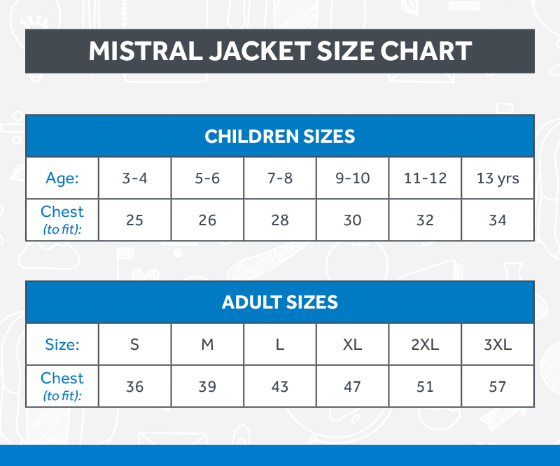 Sizing Guide  mysportswear - Darlington Sportswear