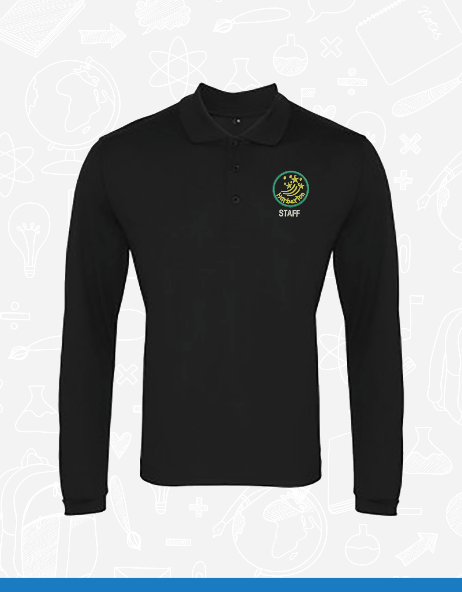 Premier Harberton C/Assistant Long Sleeve Polo (PR617)