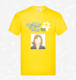 Fruit of the Loom Marie Curie Twilight Walk T-Shirt with Photo (SS6)