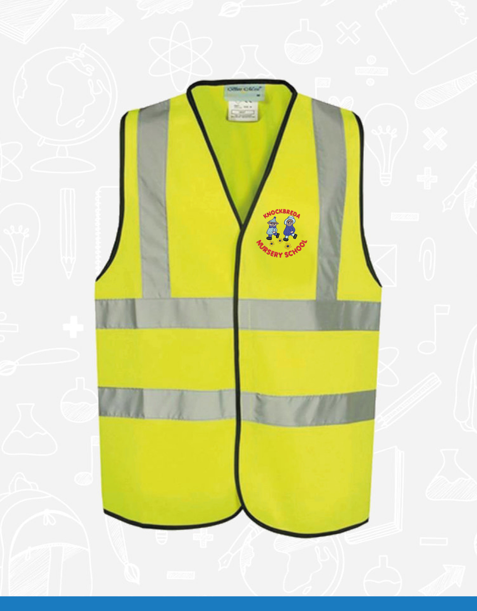 Banner Knockbreda Nursery Hi-Vis Jacket (3JV) 3-5yrs