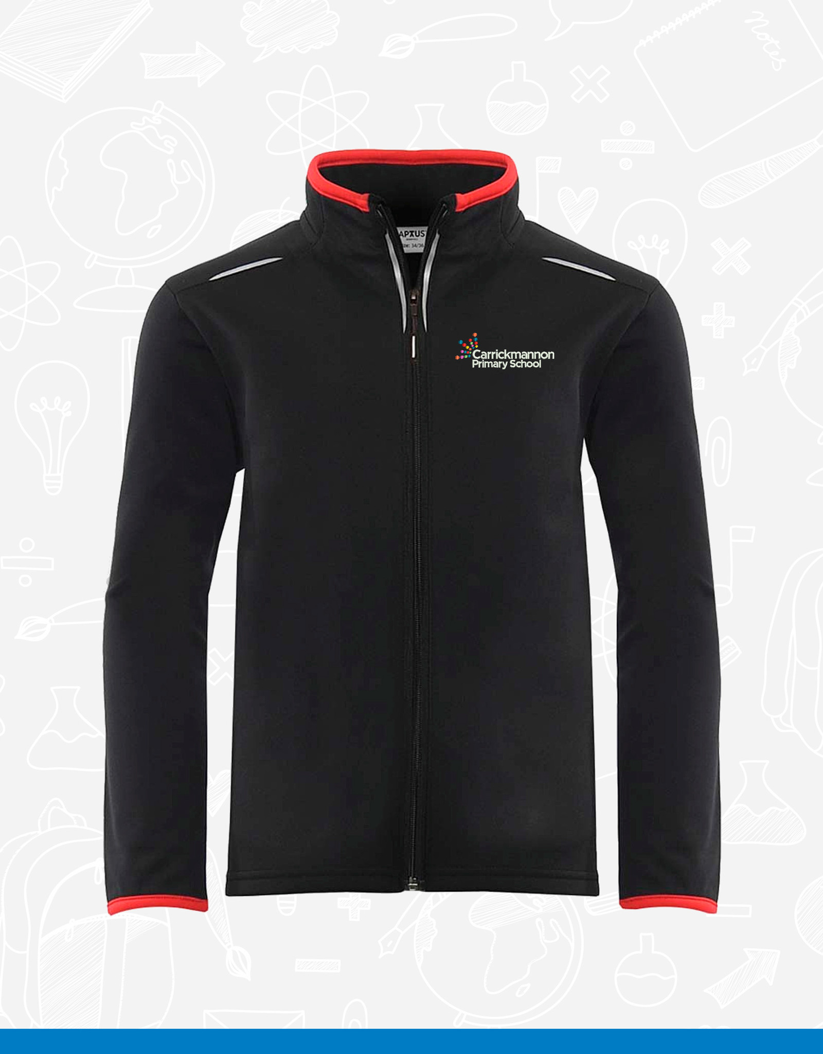 Aptus Carrickmannon Staff Full Zip Top (112310)