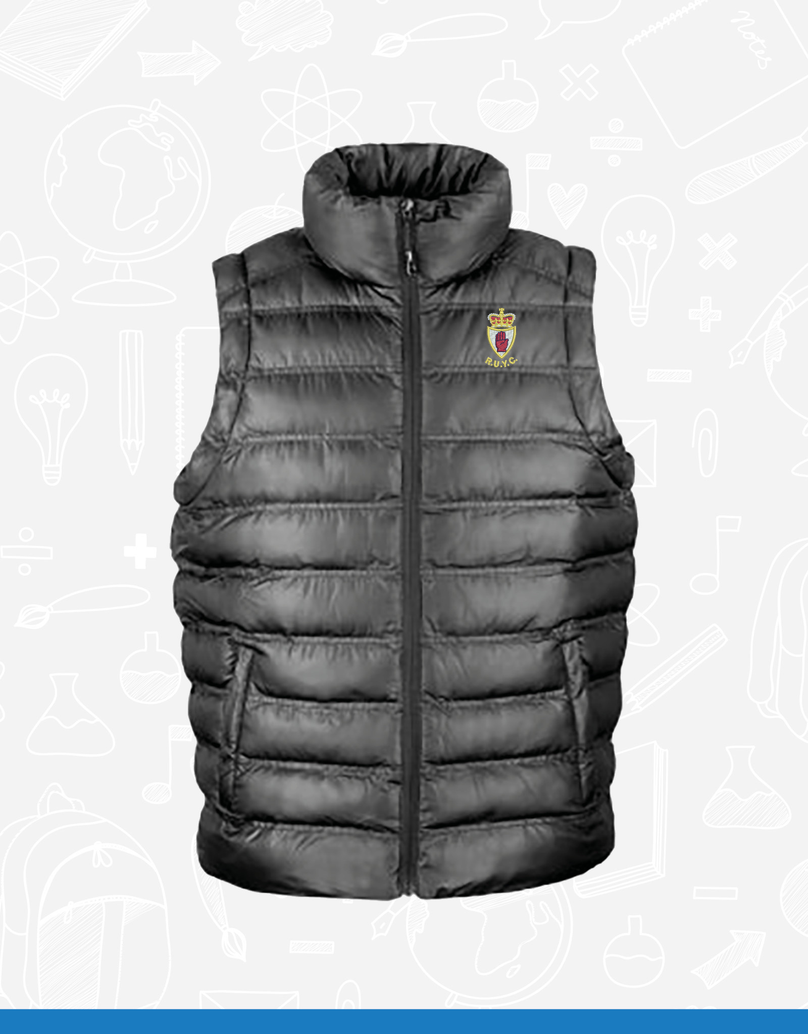 Result RUYC Padded Gilet (RS193M)