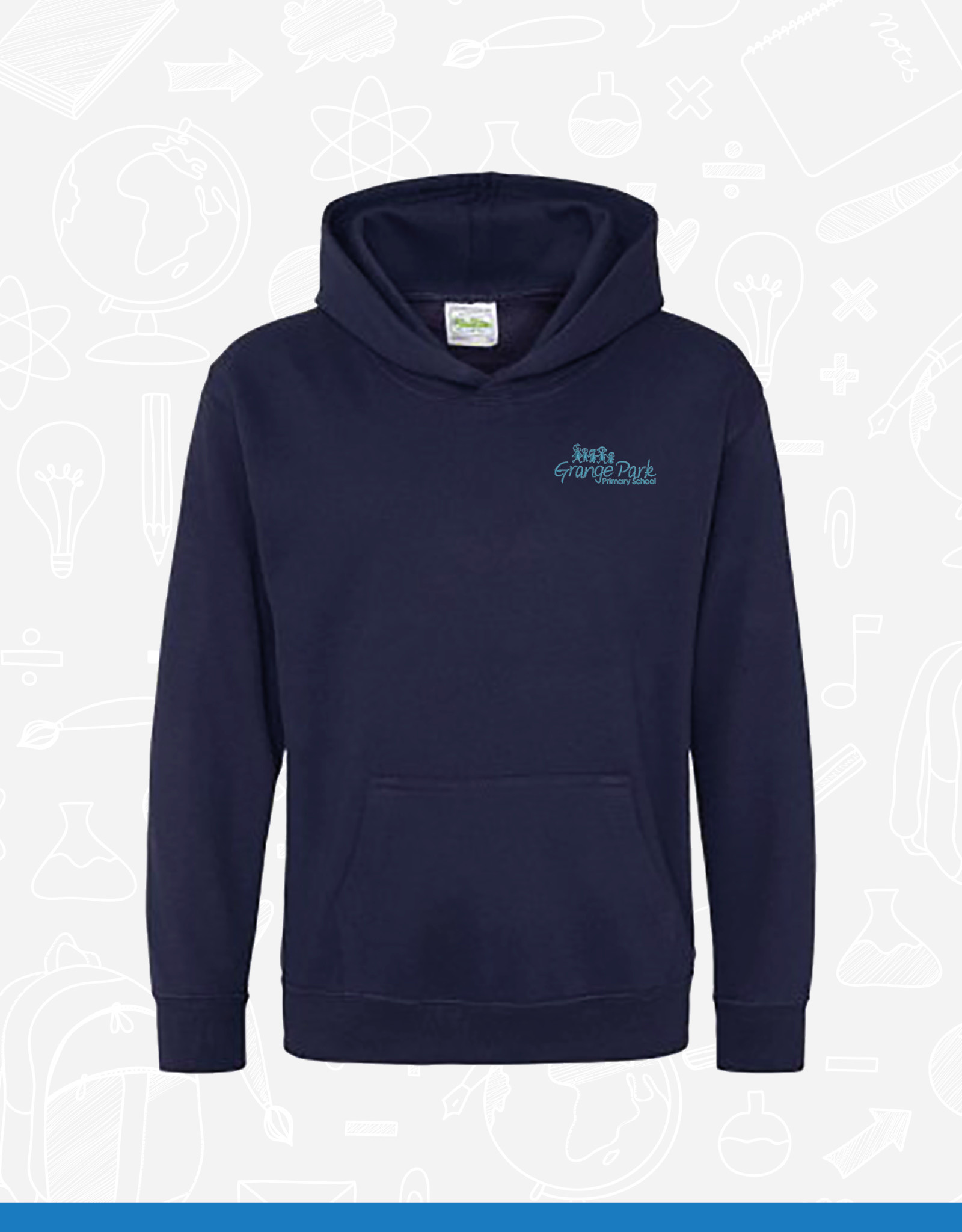 AWDis Grange Park P1-P3 Forest School Hoodie (TSW1)