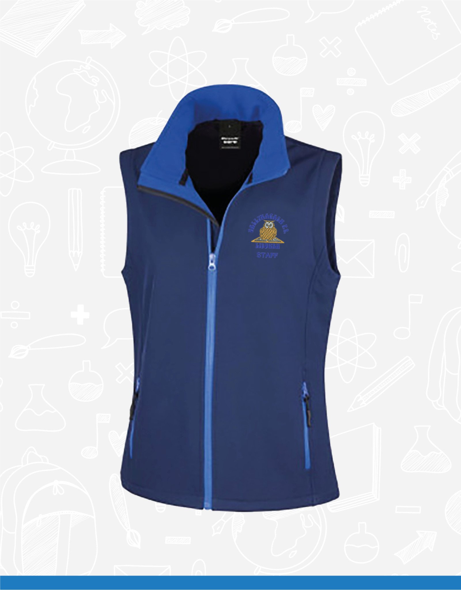 Result Ballymacash Staff Ladies Softshell Gilet (RS232F)