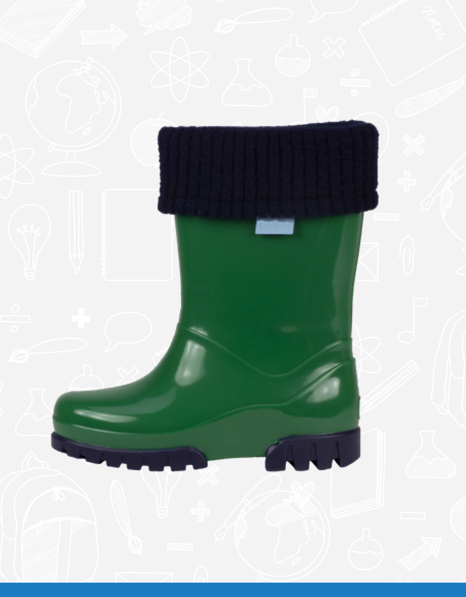 Term Kids Roll Top Wellies (M2001601)