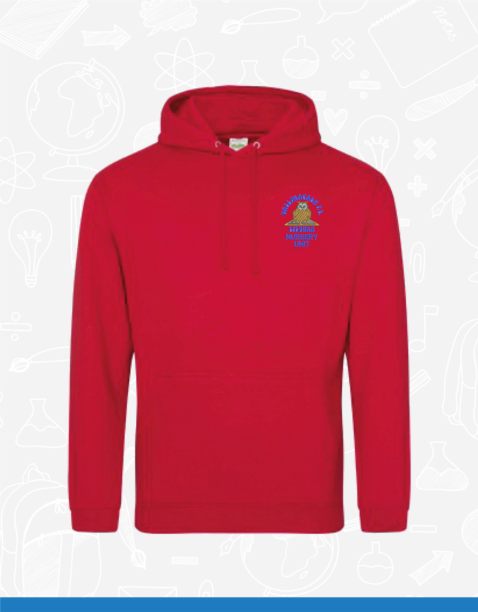 AWDis Ballymacash Nursery Staff Hoodie (JH001)