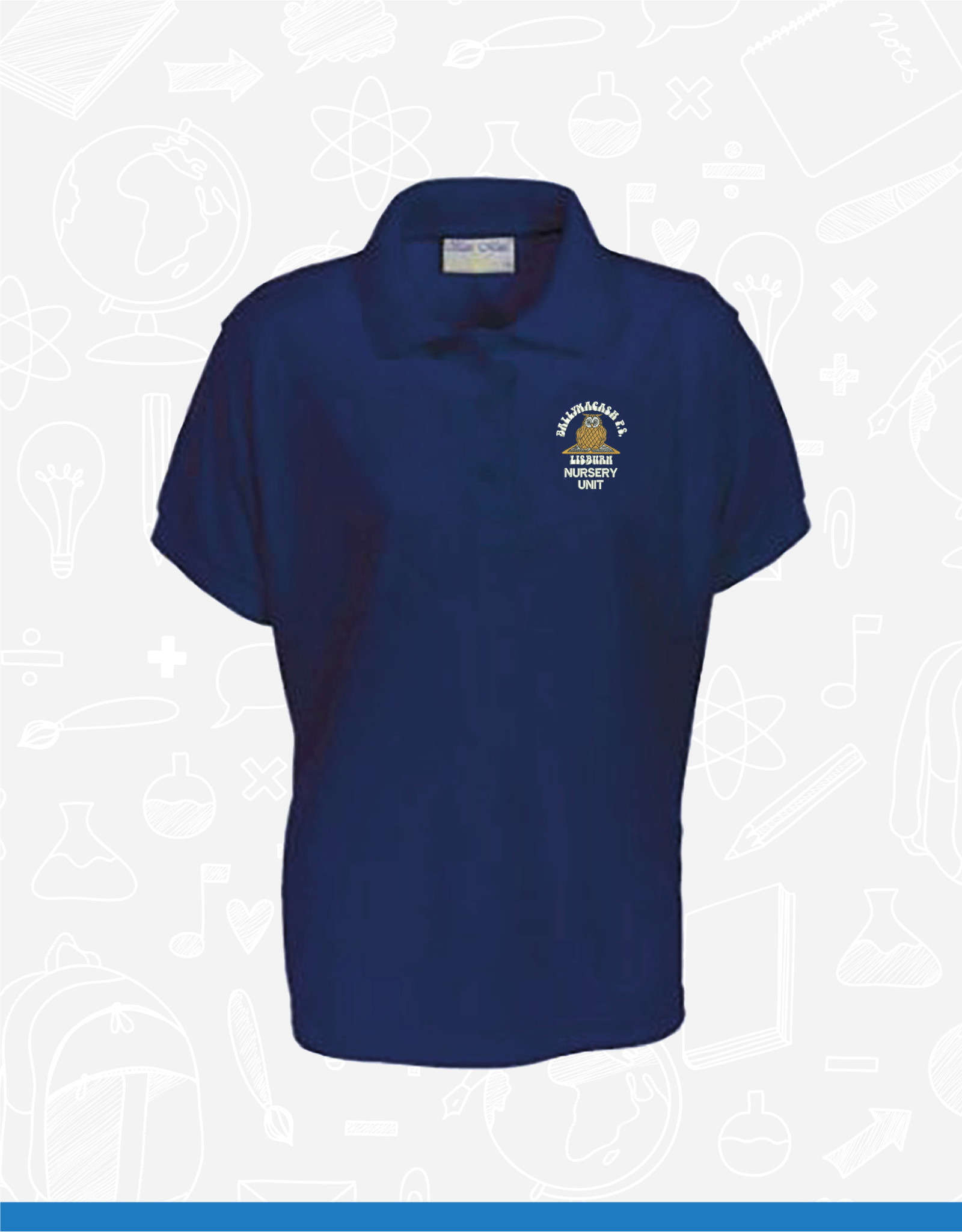 Banner Ballymacash Nursery Staff Ladies Polo (3PG)