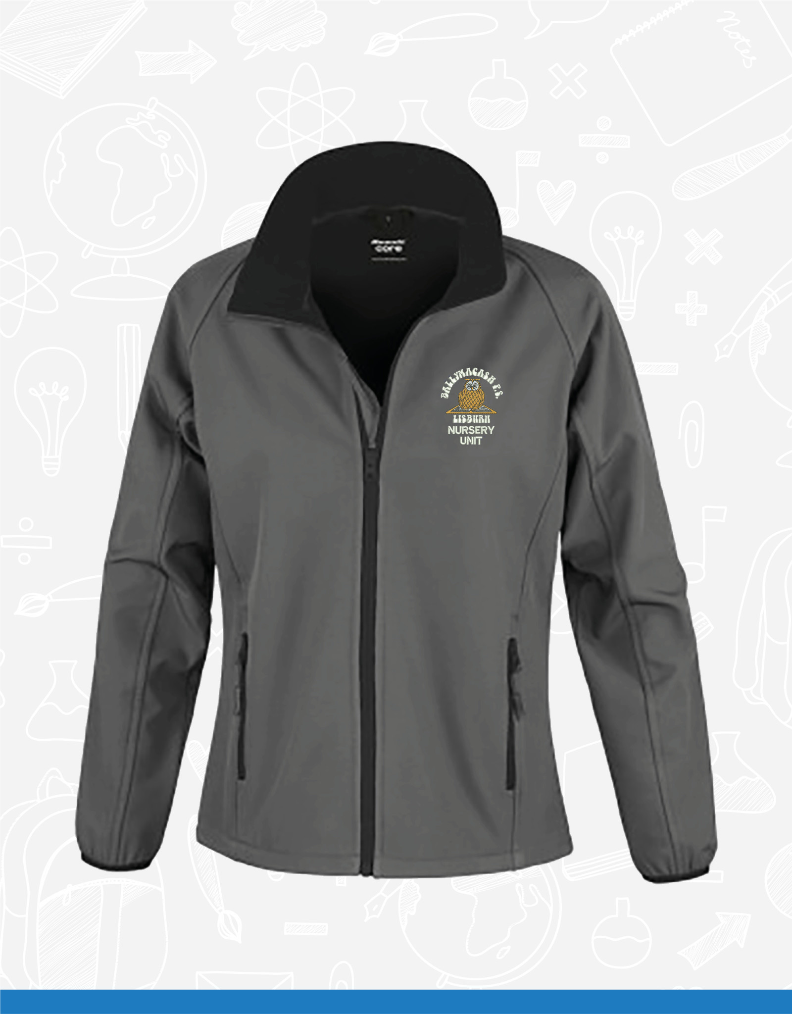 Result Ballymacash Nursery Staff Ladies Softshell Jacket (RS231F)