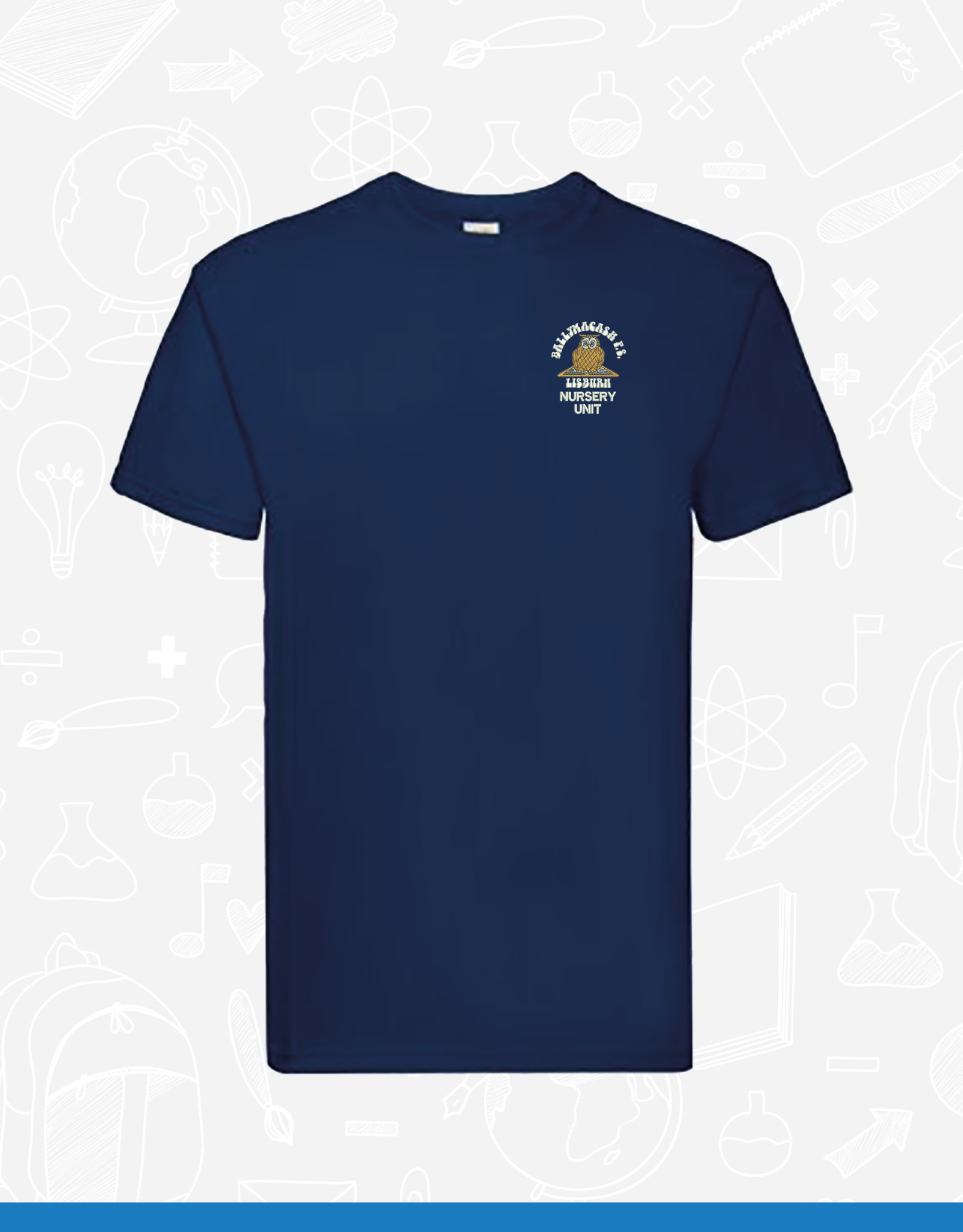 Fruit of the Loom Ballymacash Nursery Staff T-Shirt (SS10)