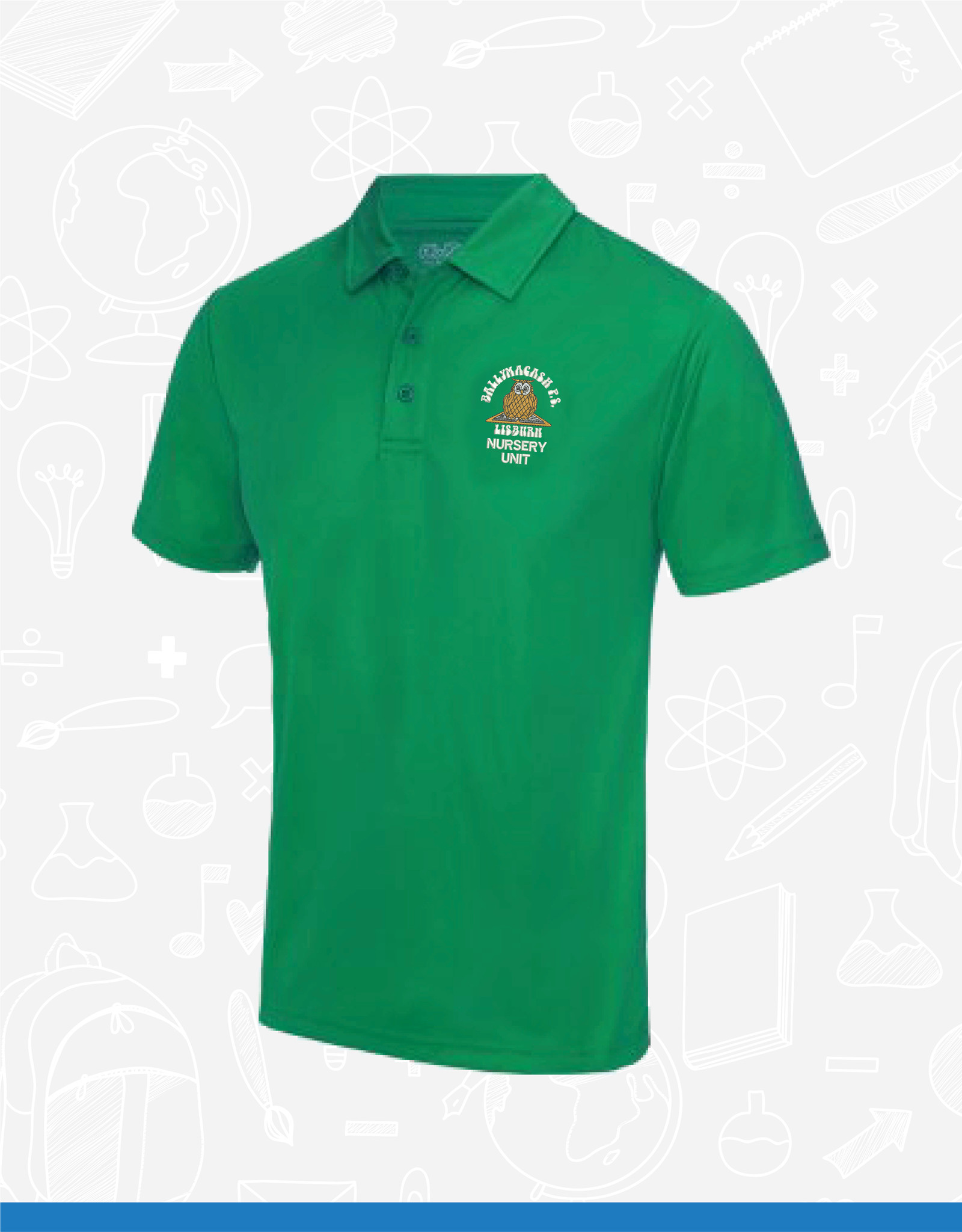 AWDis Ballymacash Nursery Staff Cool Polo (JC040)