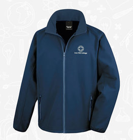 Result Iron Mill College - Navy Softshell (RS231M)