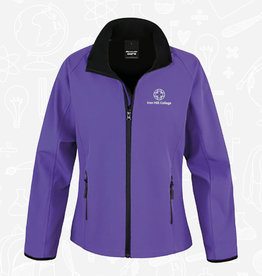 Result Iron Mill College - Ladies Purple Softshell (RS231F)