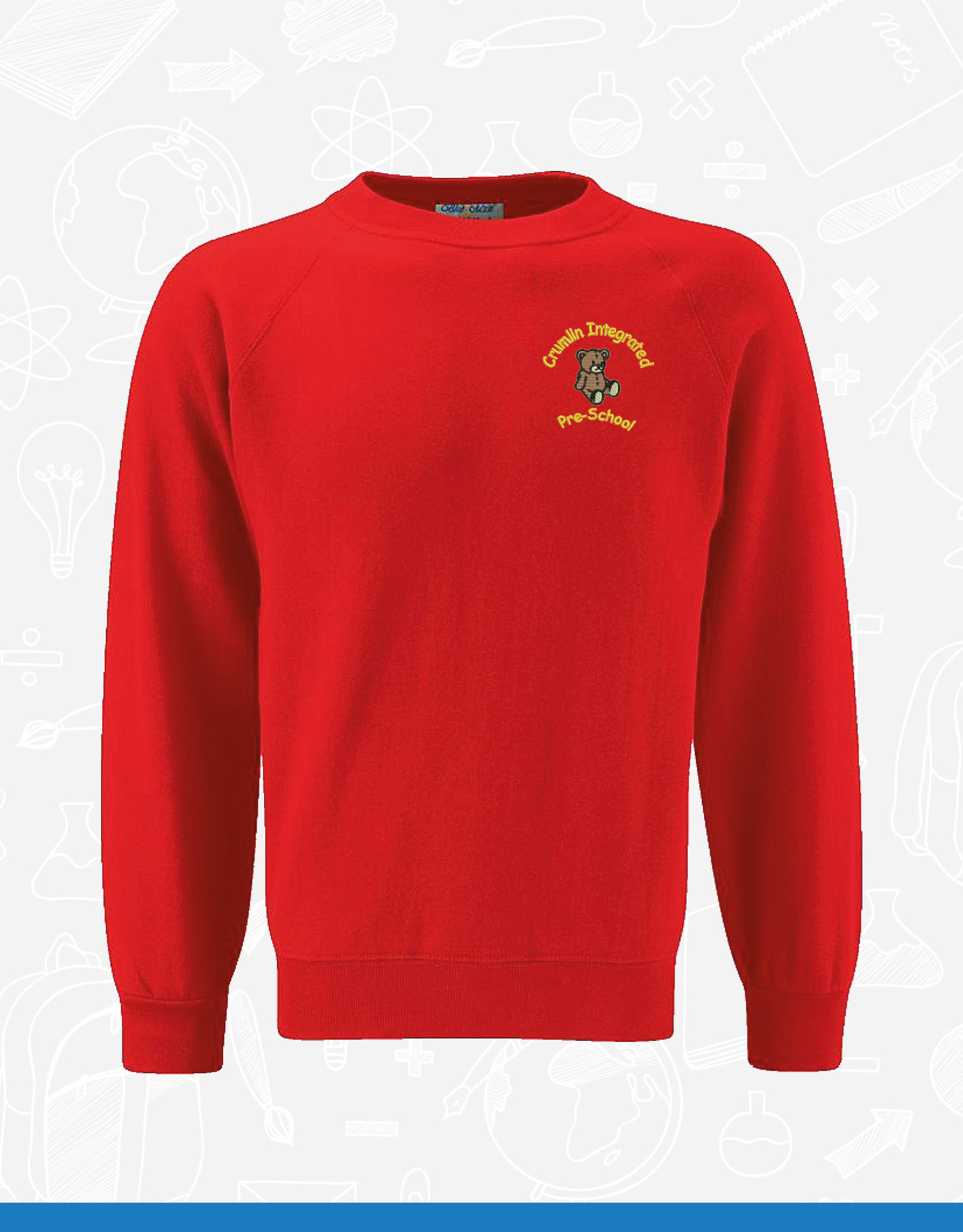 Banner Crumlin Integrated PreSchool Sweatshirt (3SR)