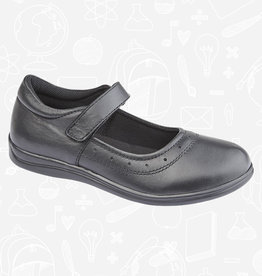 UKD Girls Leather School Shoe (G859A)