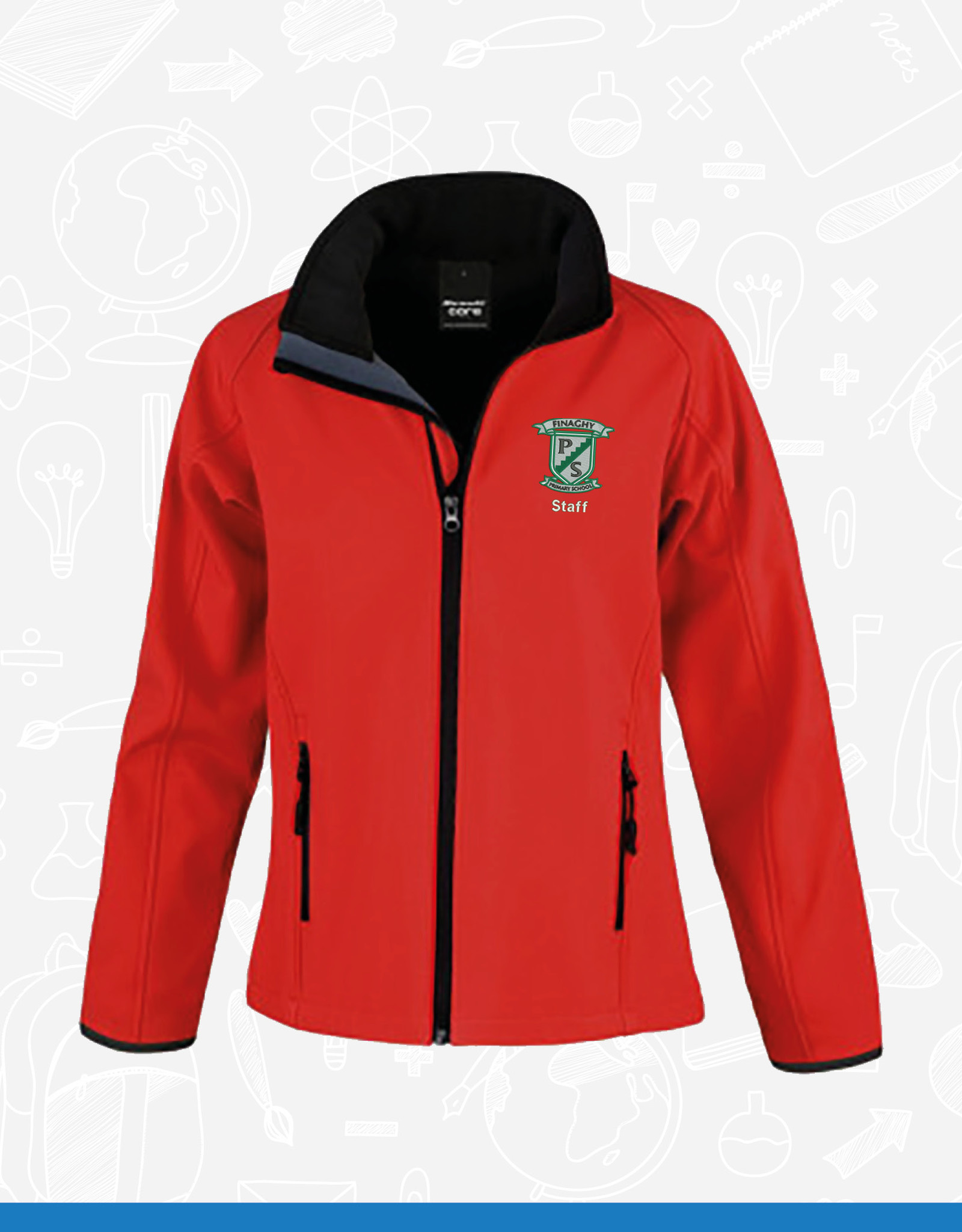 Russell Finaghy Primary Staff Ladies Soft Shell (RS231F)
