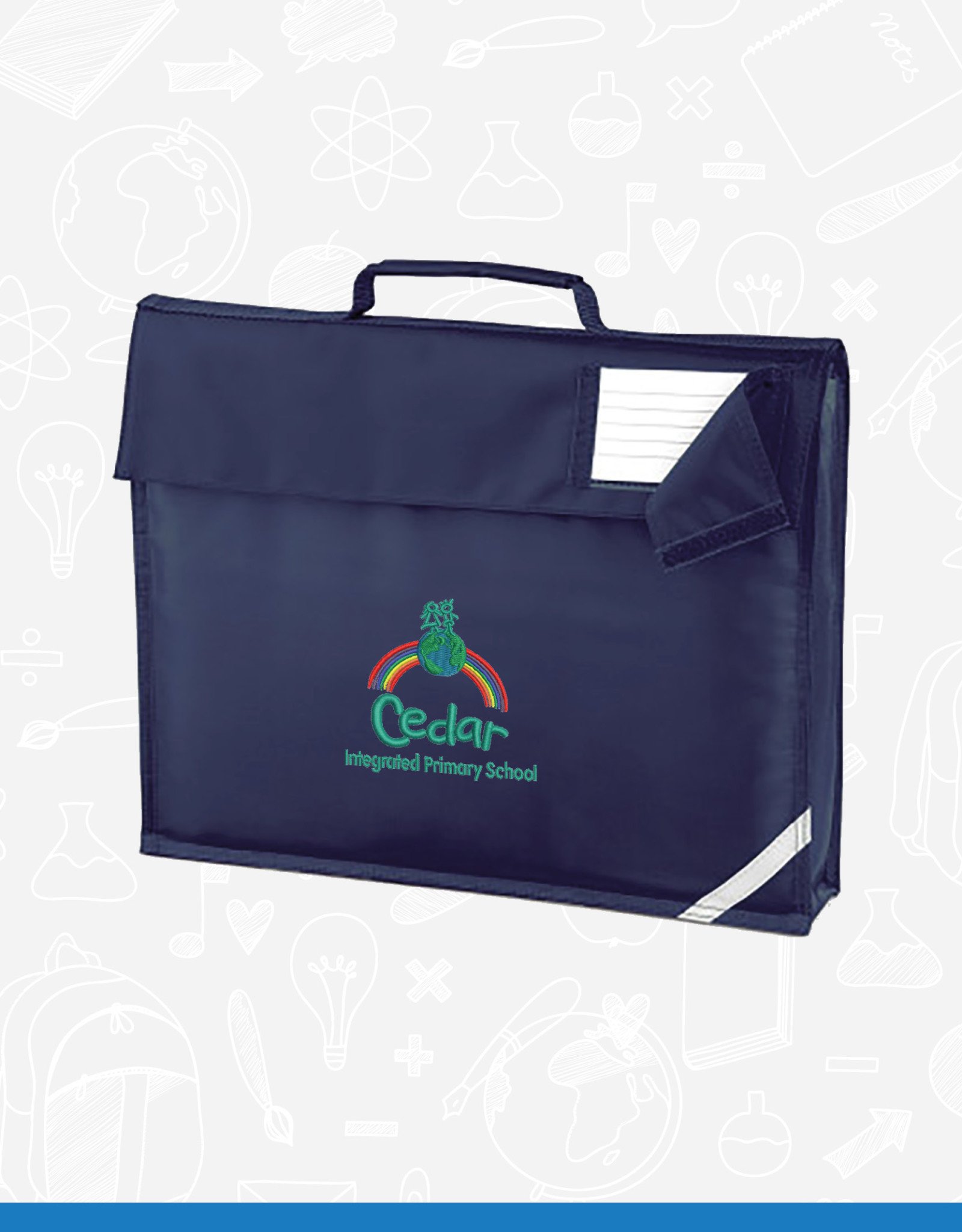 Quadra Cedar IPS Book Bag (QD51)