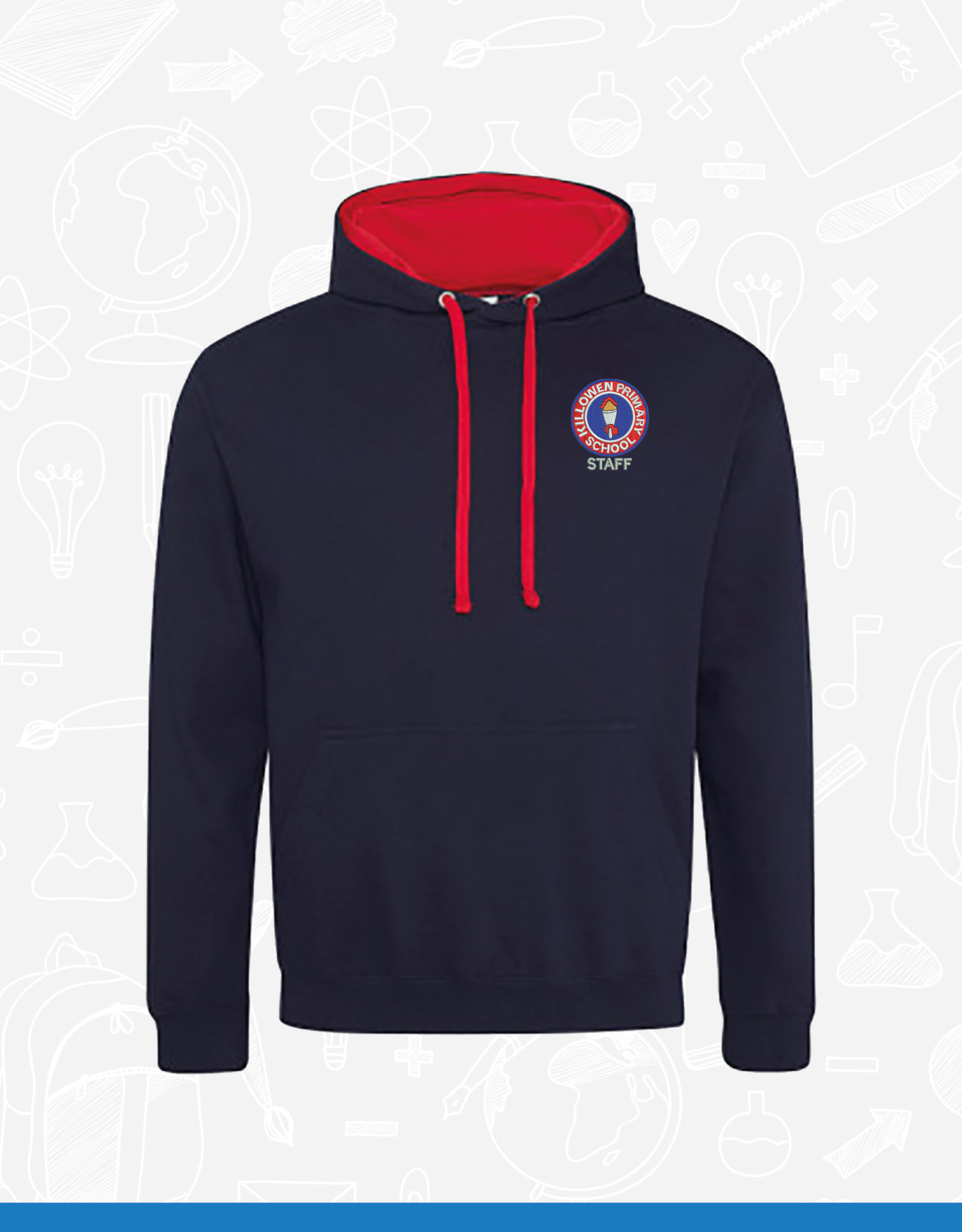 AWDis Killowen Staff Varsity Hoodie (JH003)