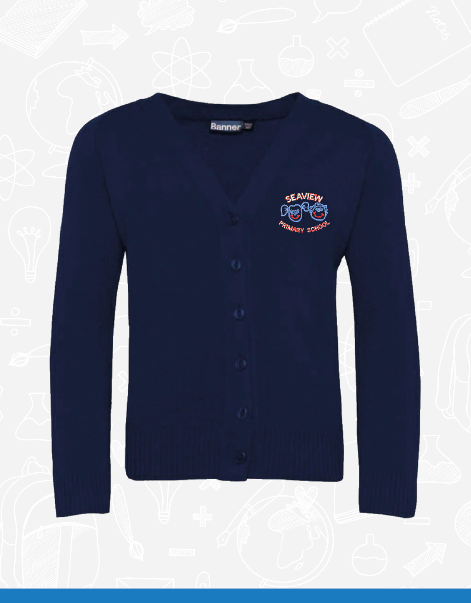 Banner Seaview Primary Cardigan (1WQ)