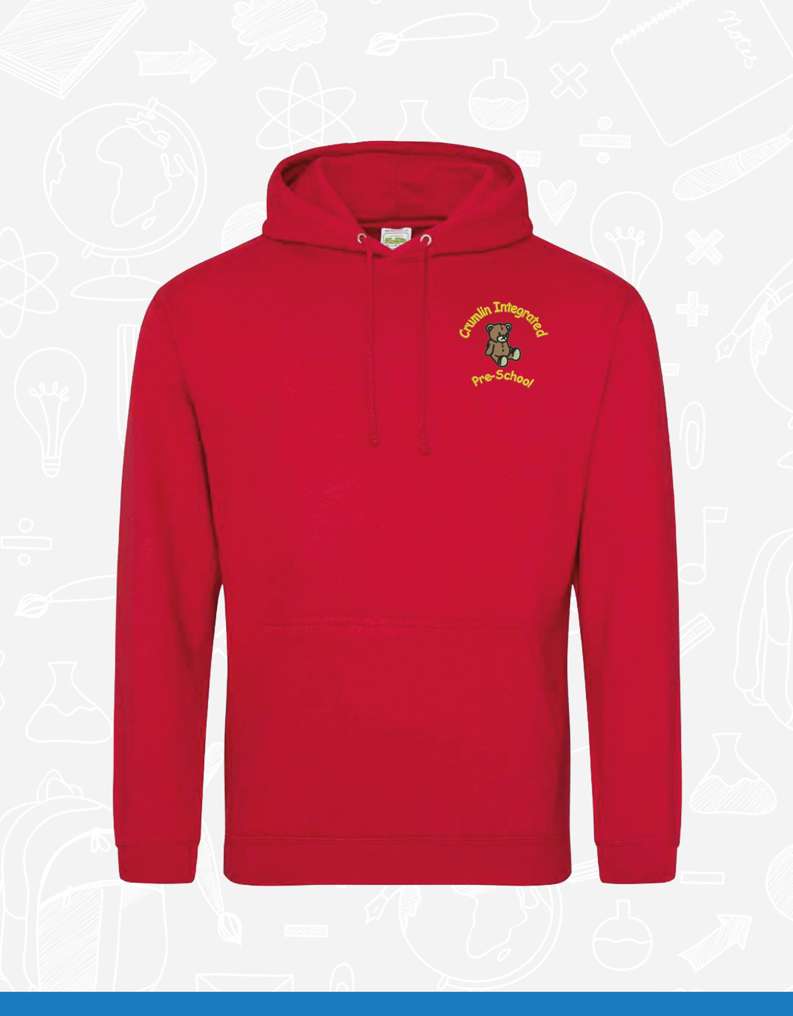 AWDis Crumlin Pre School Staff Hoodie (JH001)