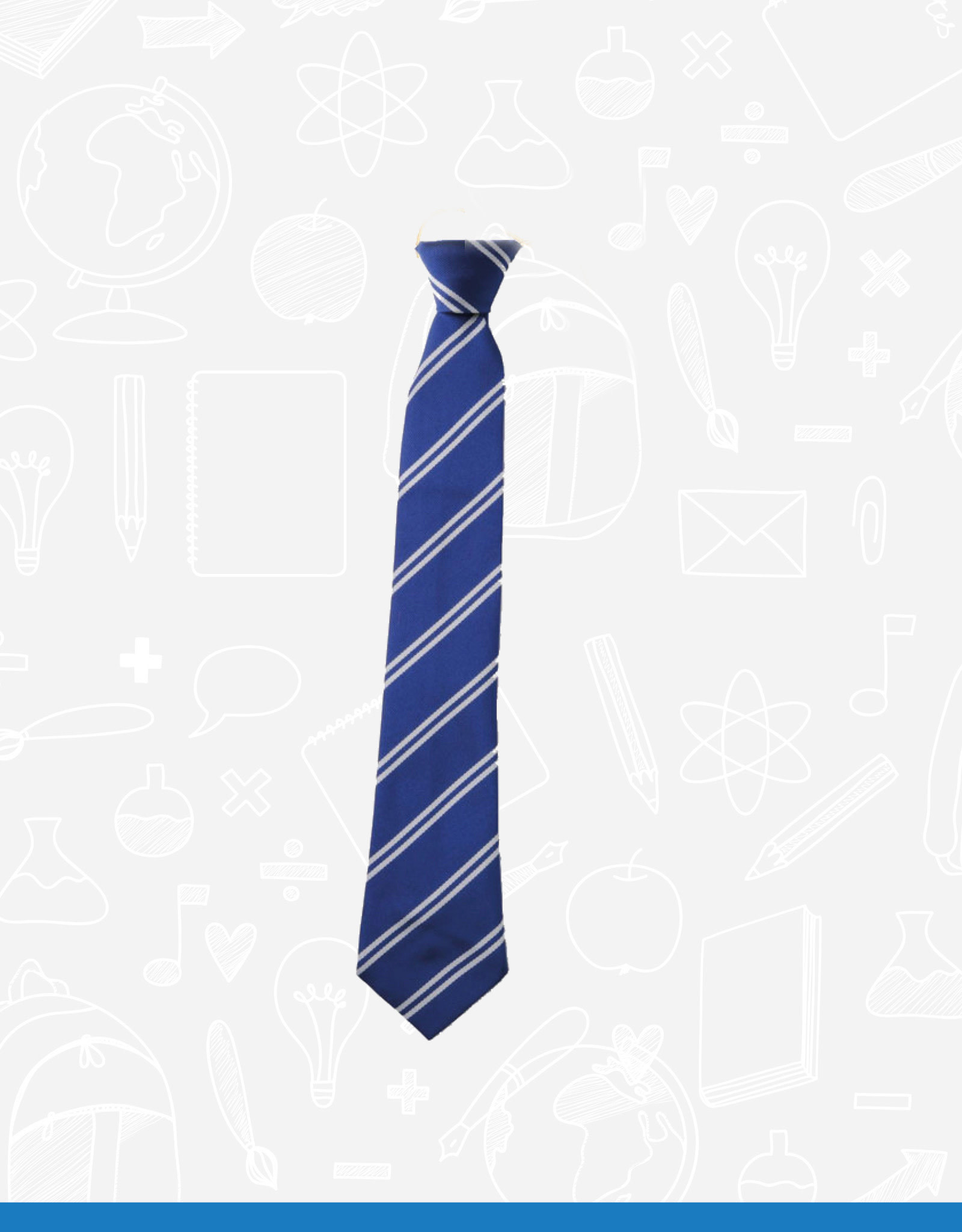 William Turner Clifton School Clip-on Tie (DS130)