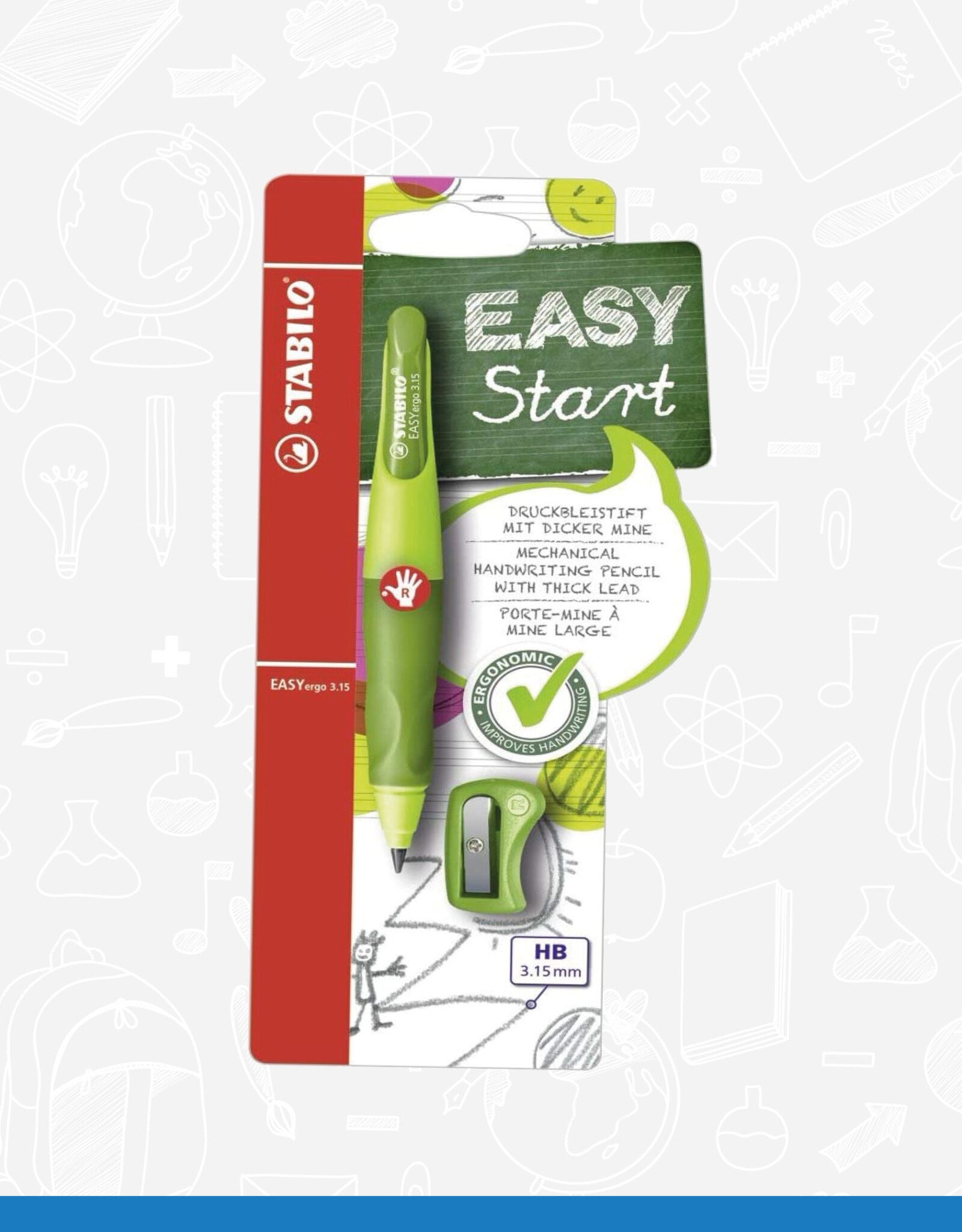Stabilo Stabilo Easyergo 3.15 Right Pencil