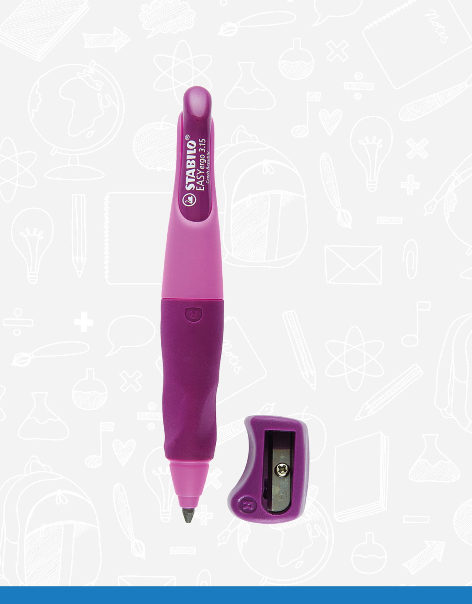 Stabilo Stabilo Easyergo 3.15 Right Pencil & Sharpener