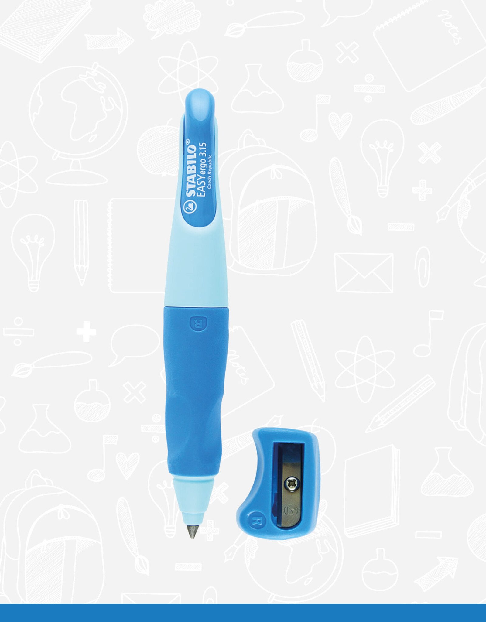 Stabilo Stabilo Easyergo 3.15 Right Pencil & Sharpener