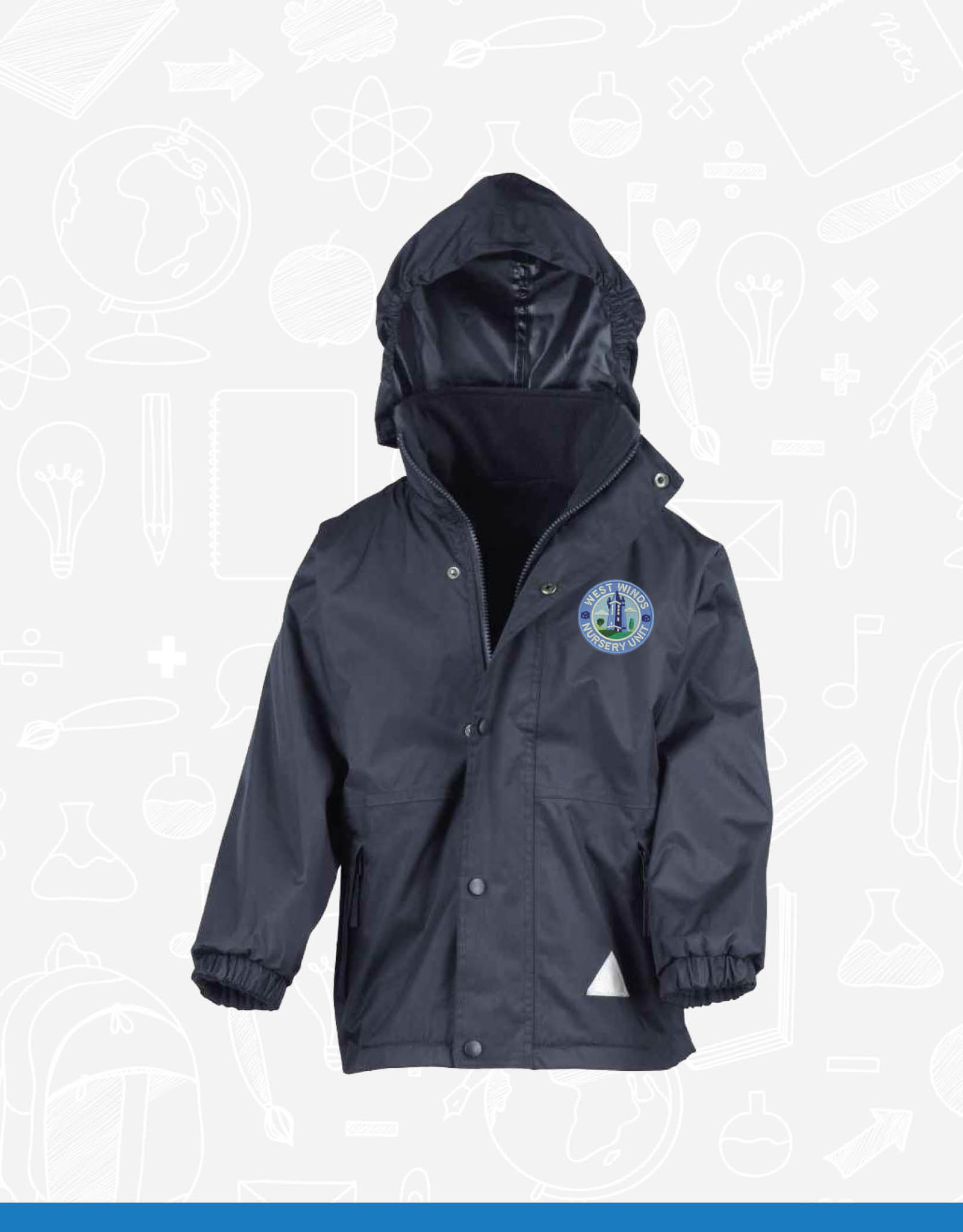 Result West Winds Nursery Waterproof Jacket (RS160B)