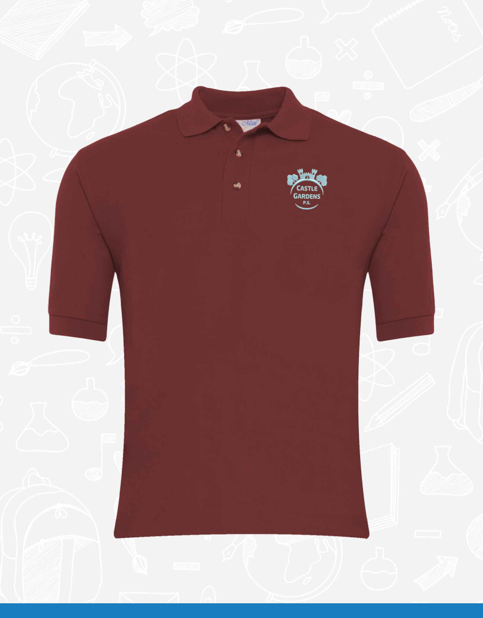 Banner Castle Gardens Staff Polo (3PP)