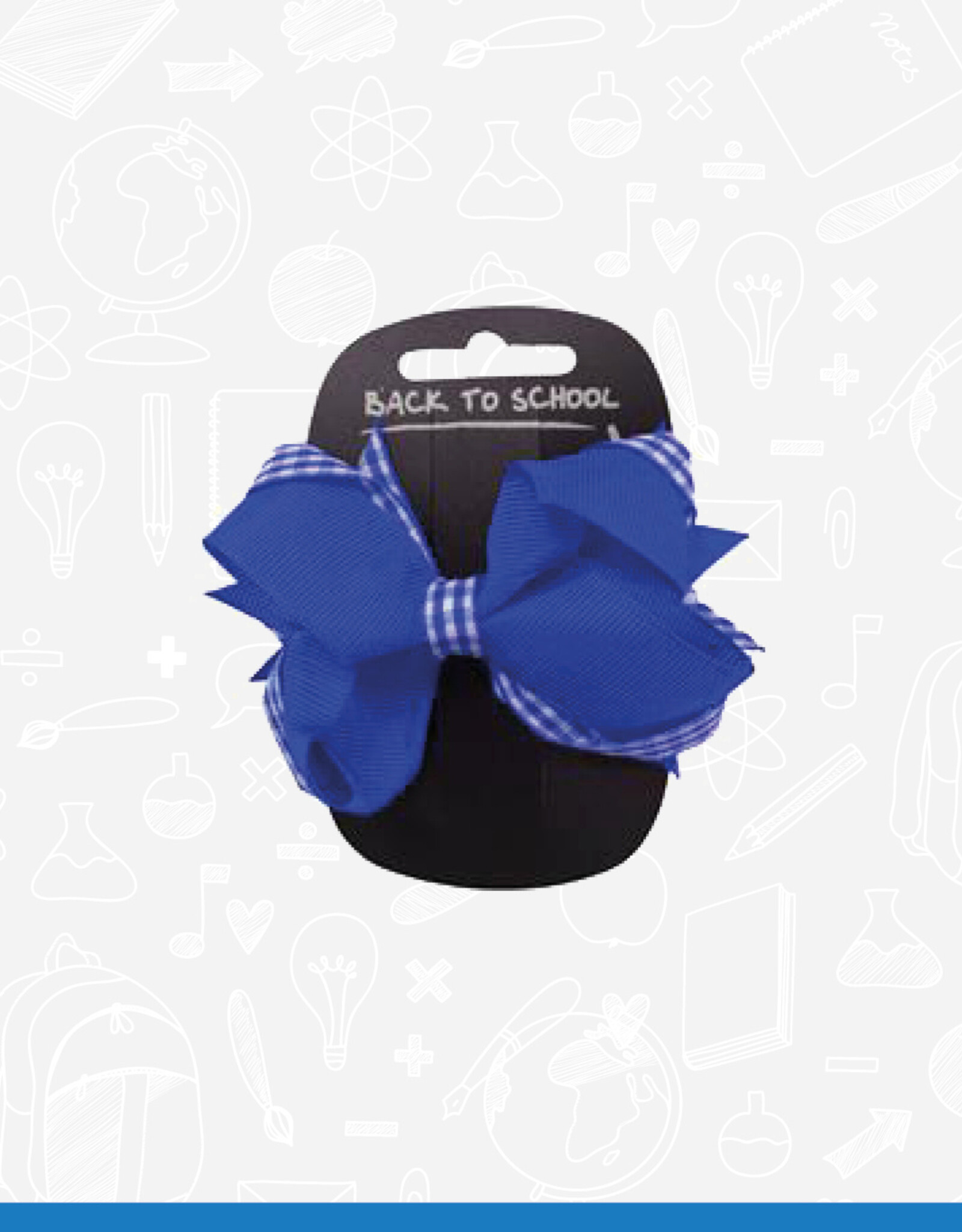 William Turner Gingham Style Hair Bow (NWT316)