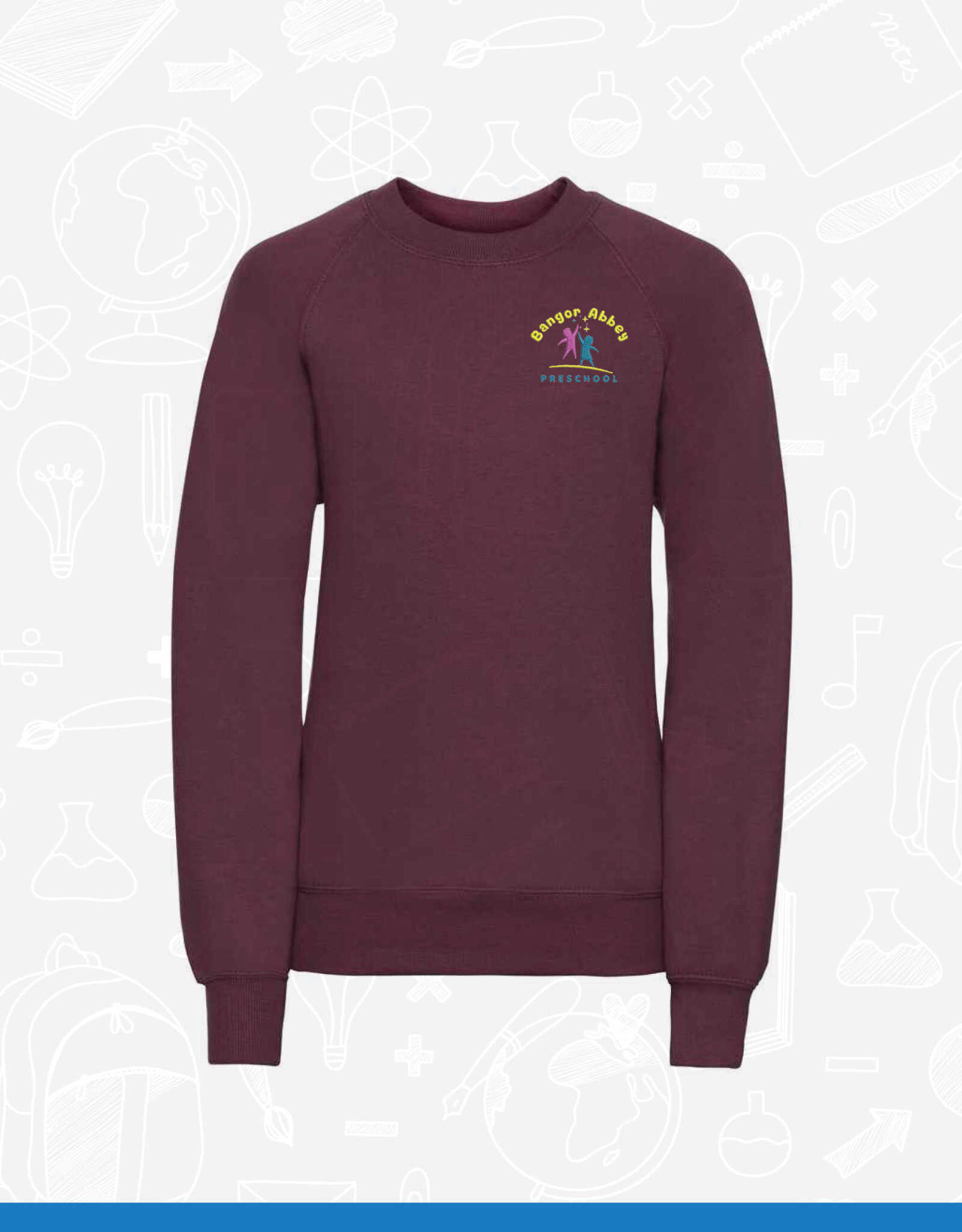 Russell Bangor Abbey Pre School Sweatshirt (762B)
