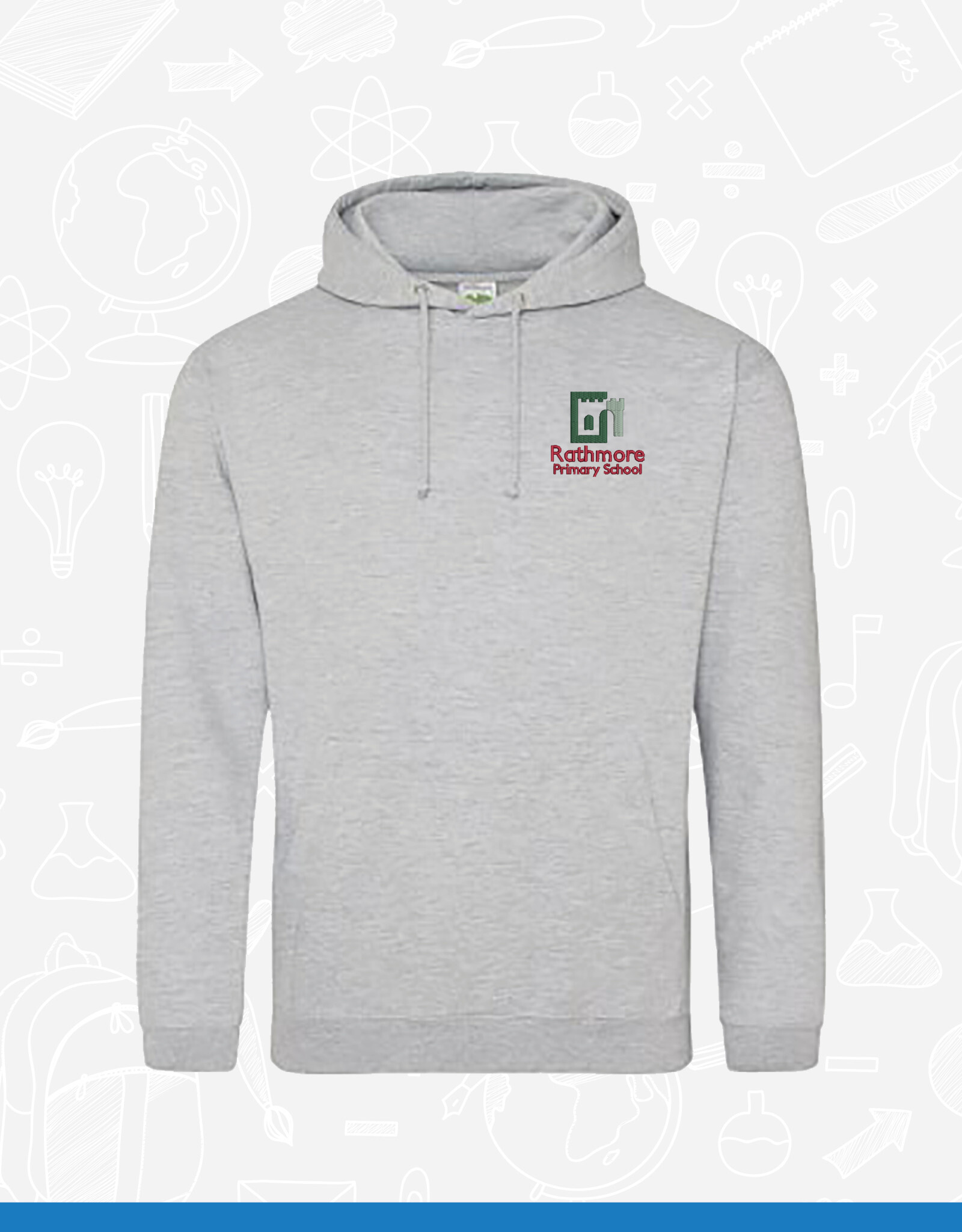 AWDis Rathmore Primary Staff Hoodie (JH001)