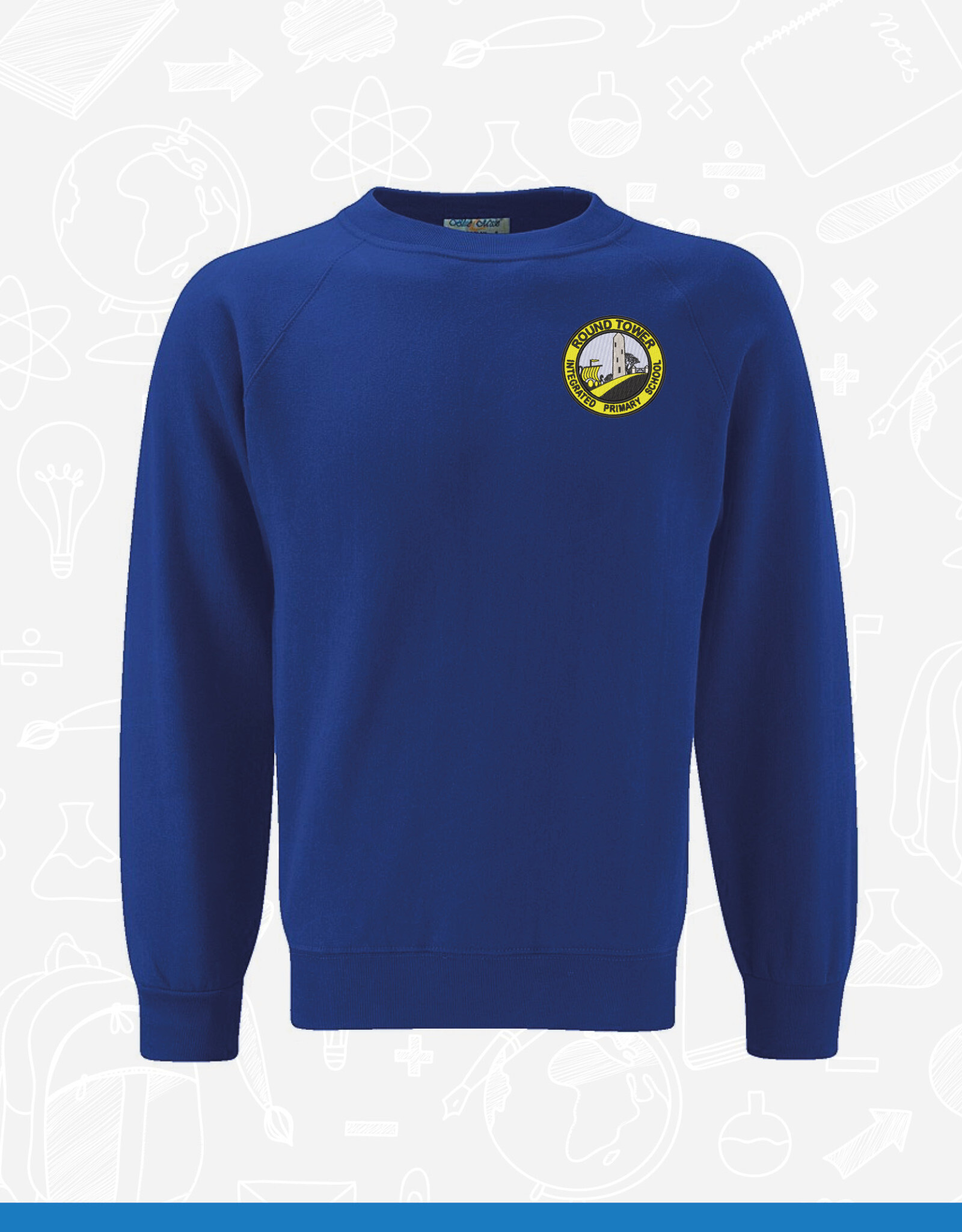 Banner Round Tower Integrated Primary School Sweatshirt (3SR)