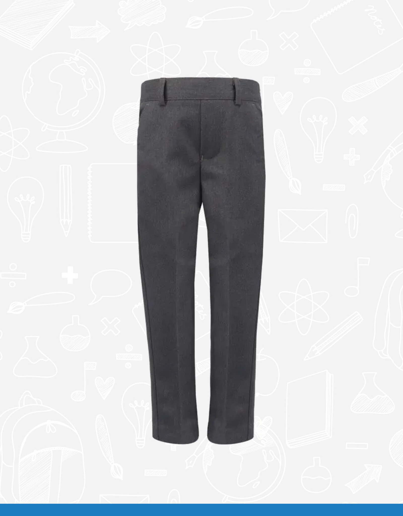 Banner Grey Junior Slim Fit Trouser (1K11)