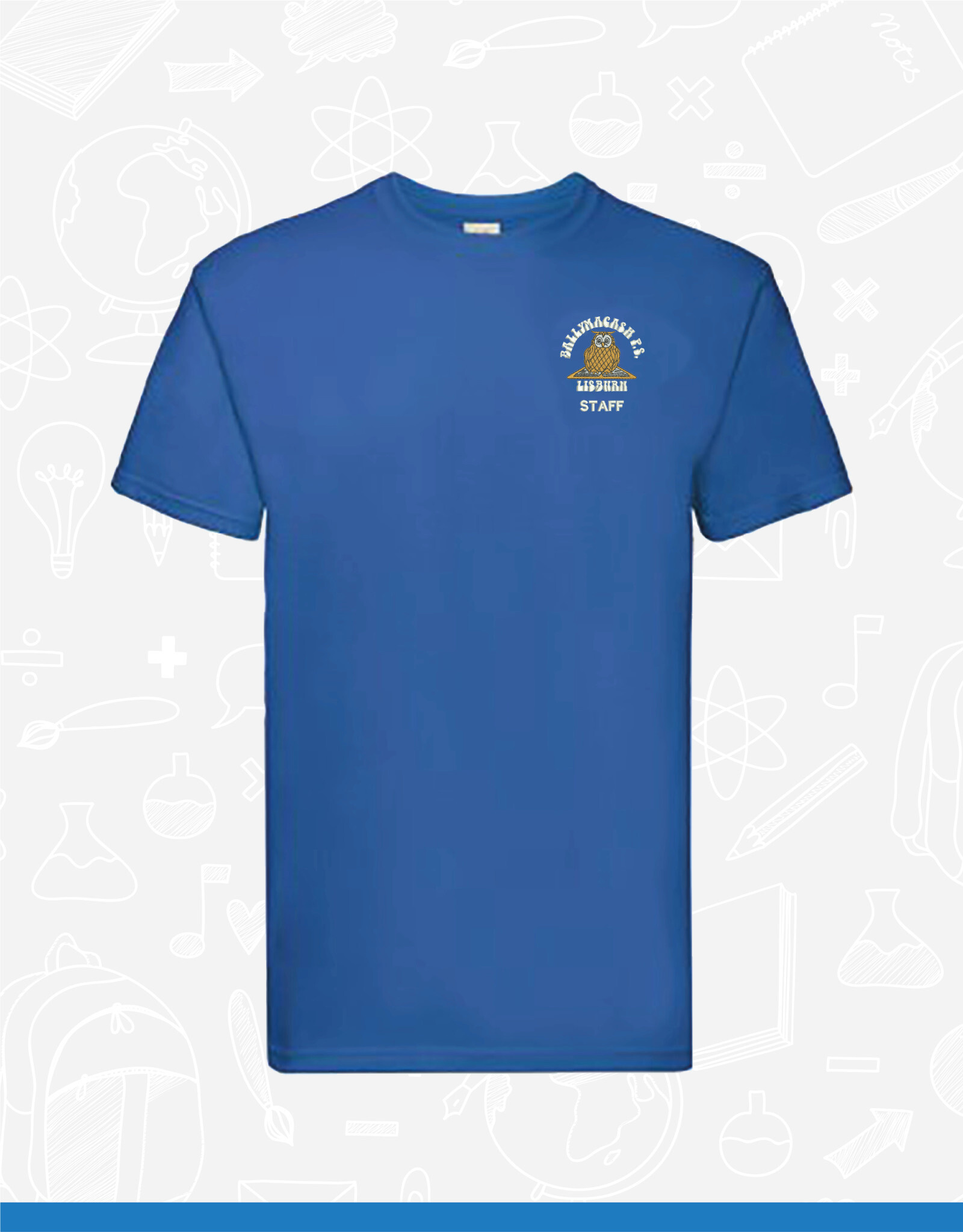 Fruit of the Loom Ballymacash Staff T-Shirt (SS10)