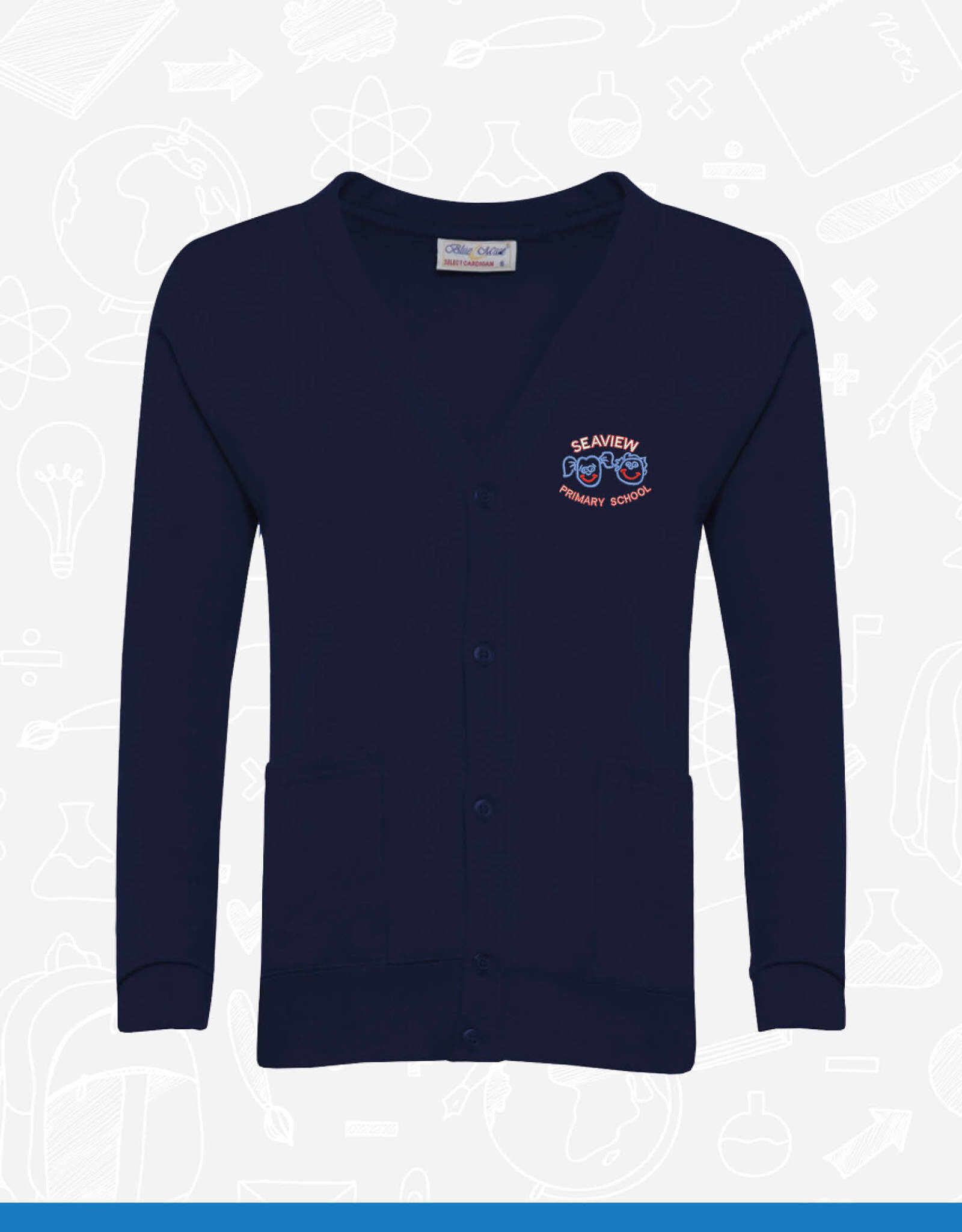 Banner Seaview Primary School Cardigan (3SC)