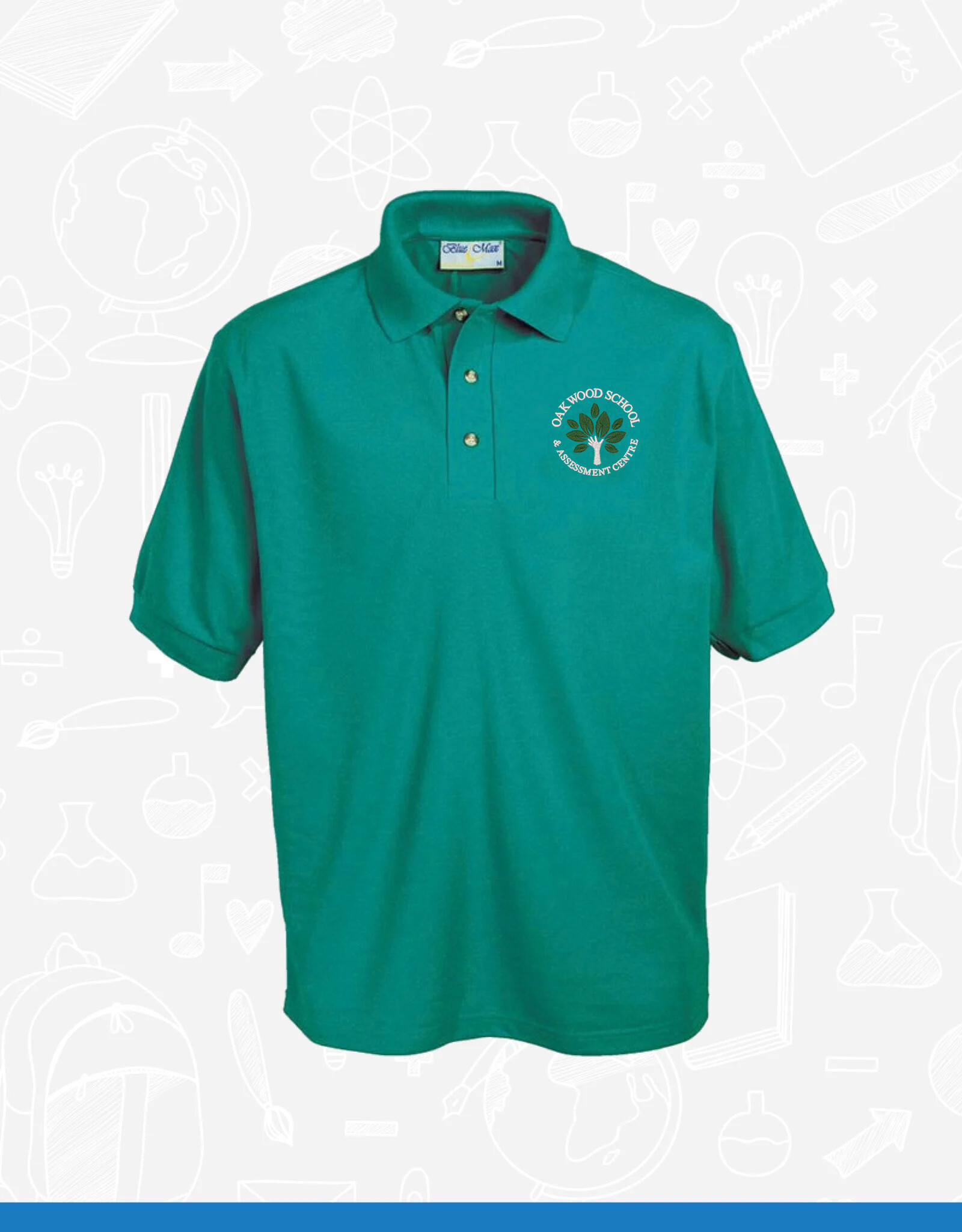 Banner Oakwood School Polo (3PP)