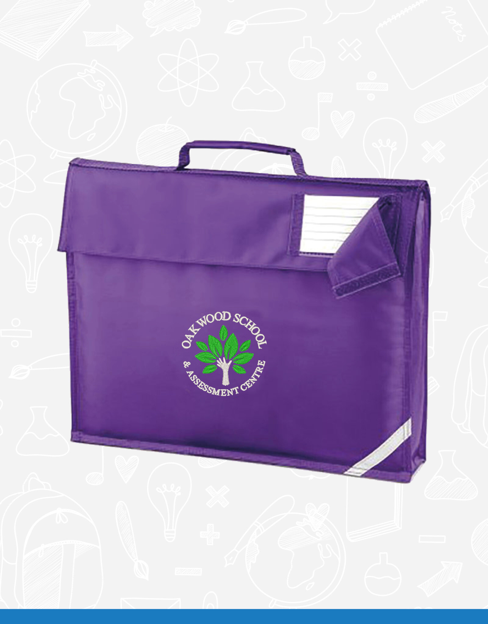 AWDis Oakwood School Book Bag (QD51)