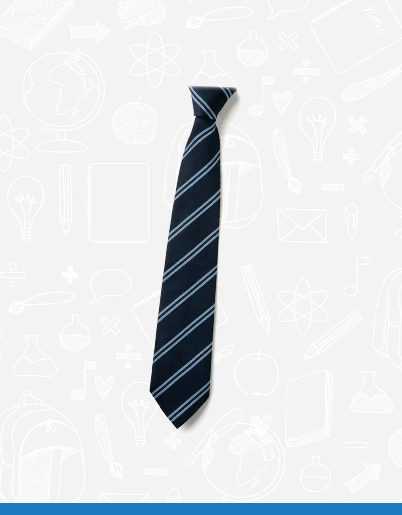 William Turner Clifton School Clip On Tie (DS102)